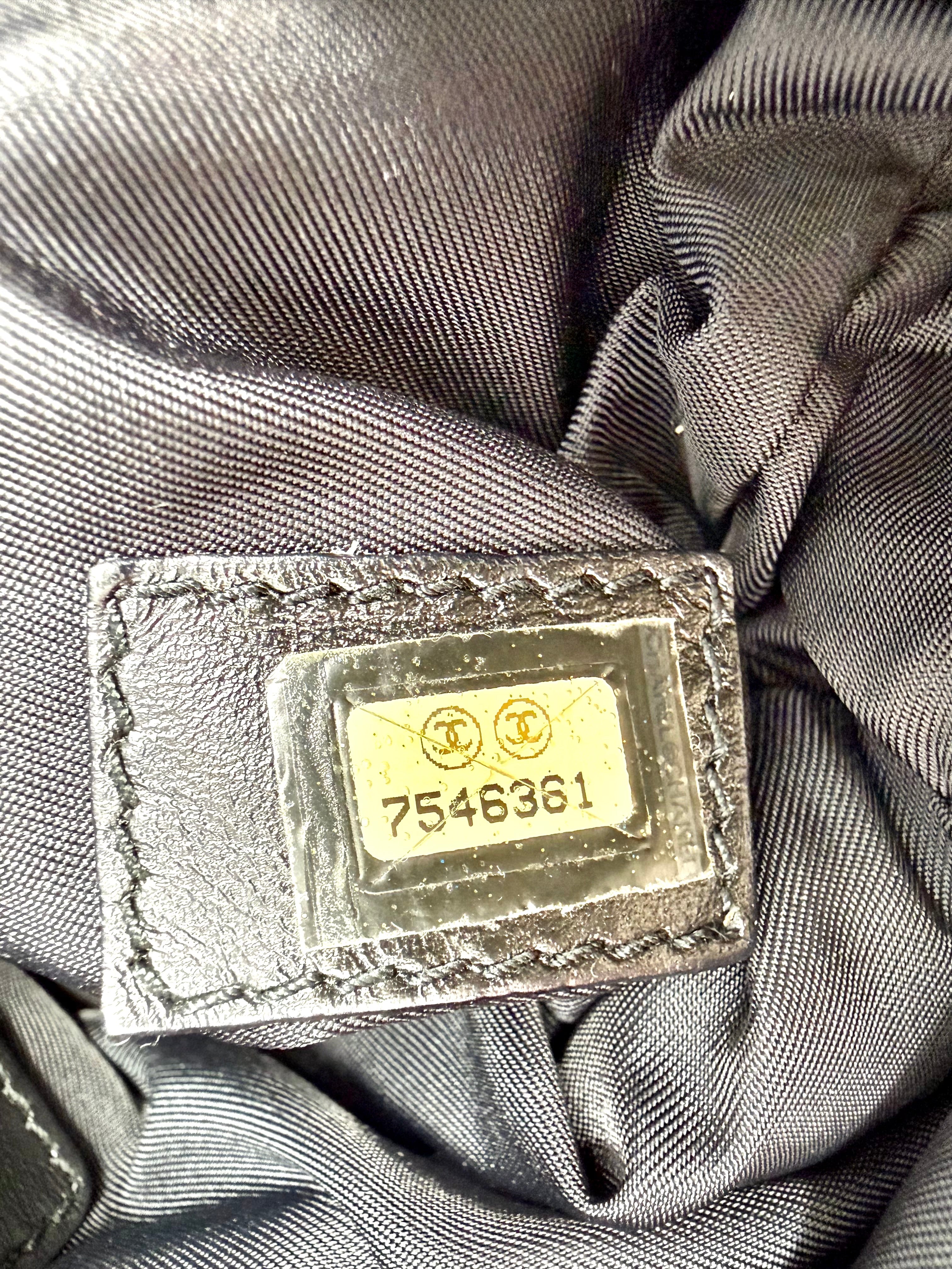 Chanel New Travel Line Nylon Bag in Black | Circa 2002–2003