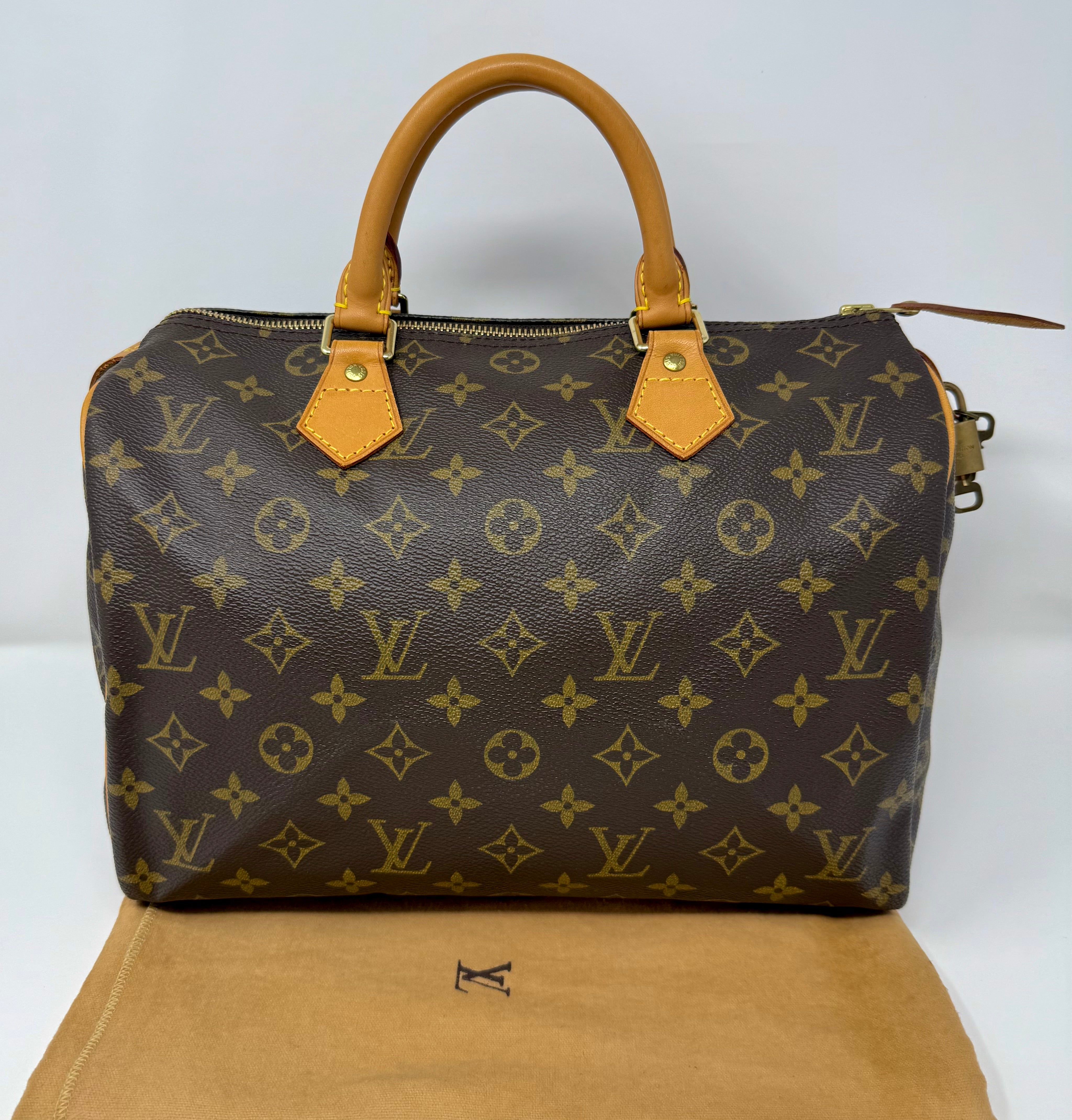 Louis Vuitton Speedy 30, monogram – Vintage 2001 – TH0091