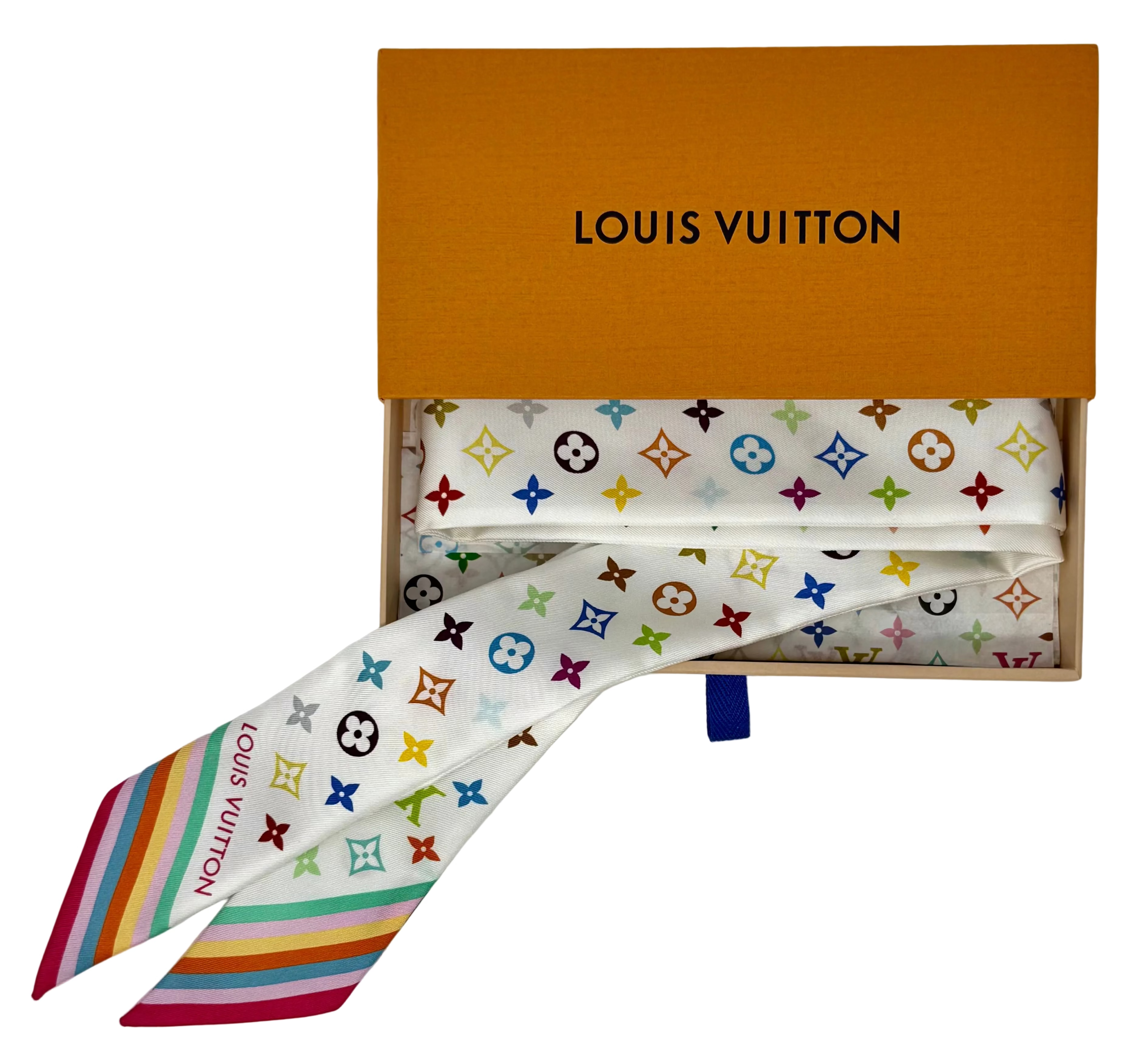 Louis Vuitton x Takashi Murakami Monogram Multicolor BB Bandeau – Limited Edition (Full Set, Like New)