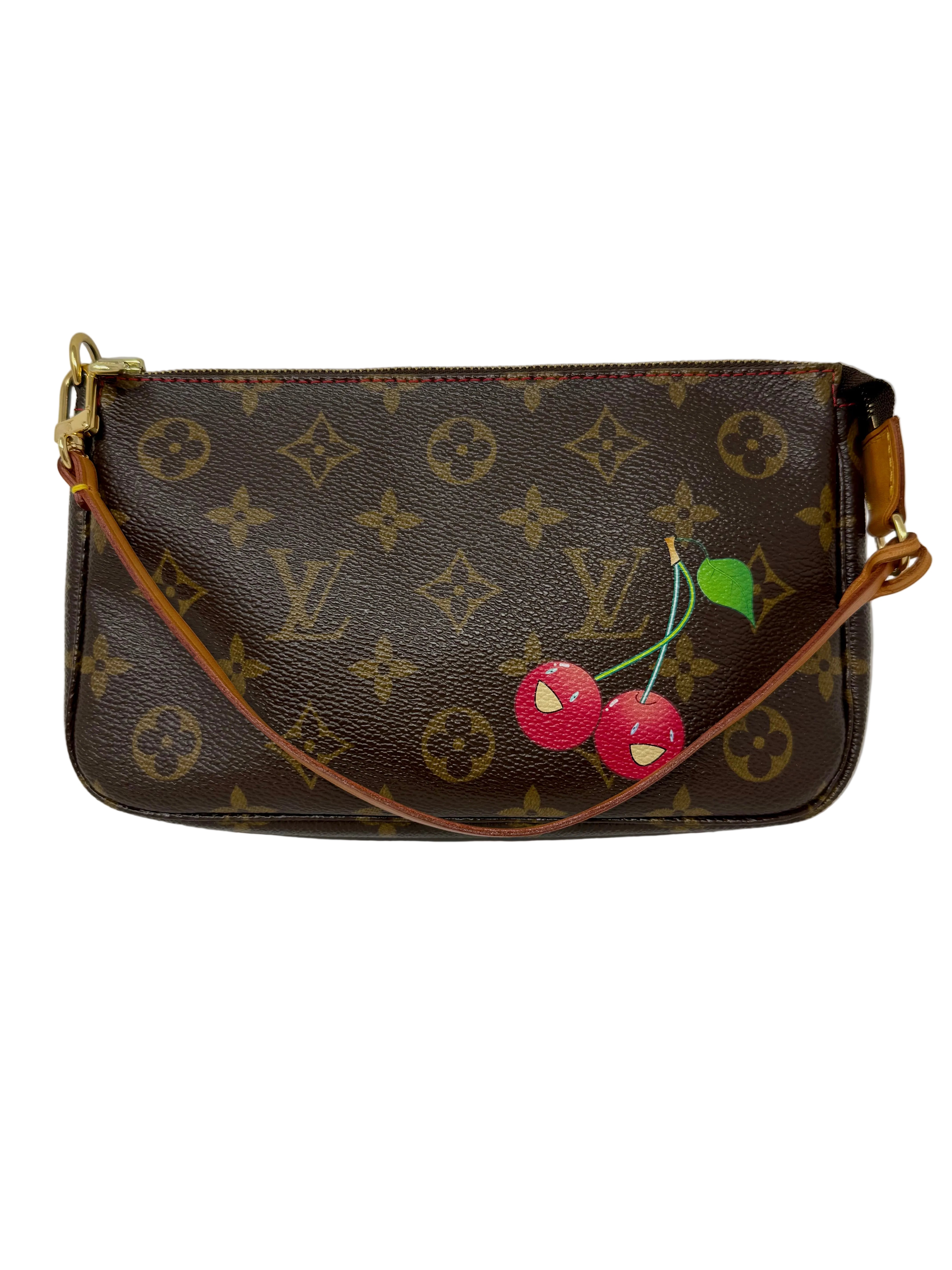Louis Vuitton Monogram Cerises Cherry Pochette Accessoires, Vintage (2004)