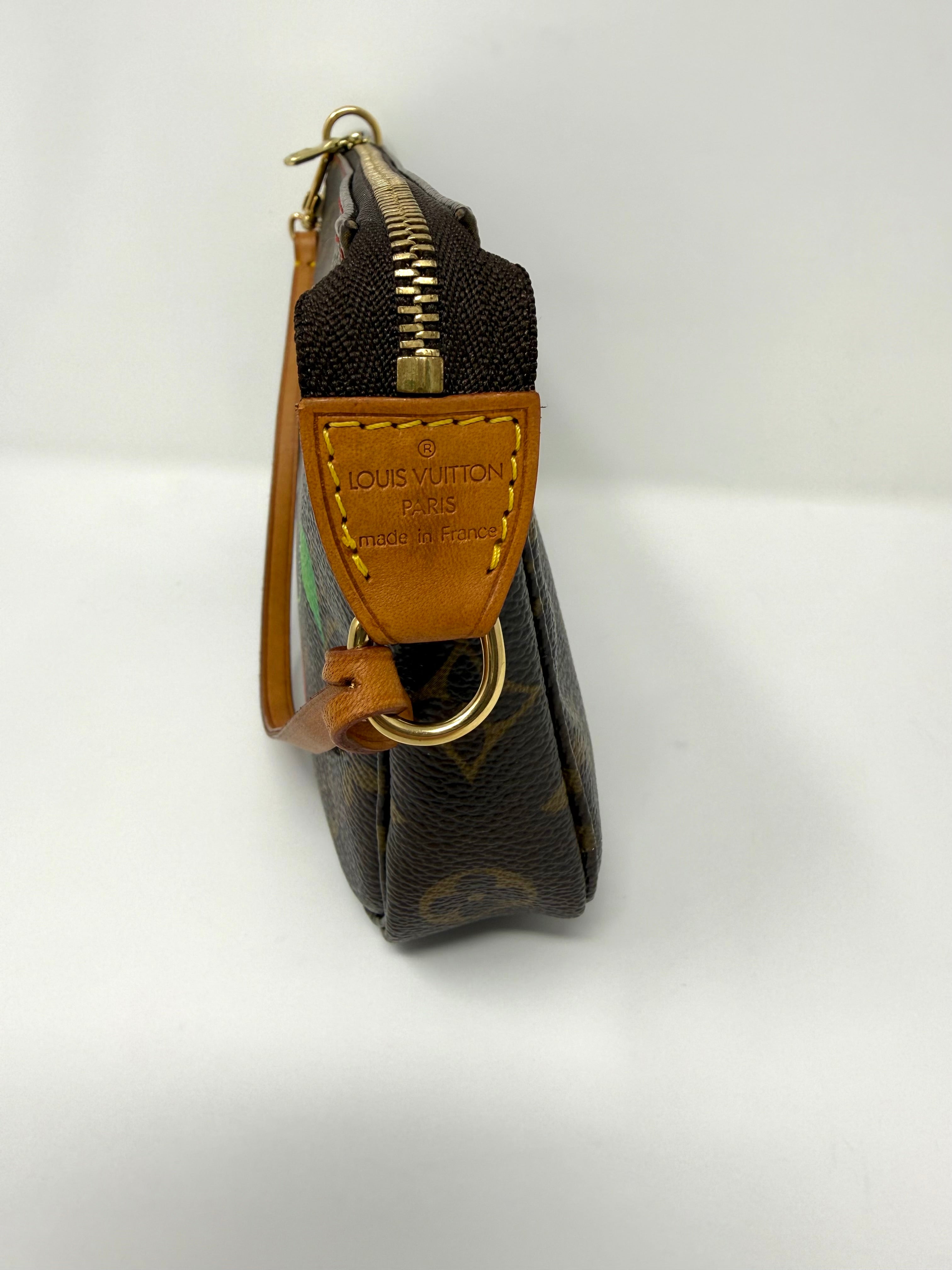 Louis Vuitton Monogram Cerises Cherry Pochette Accessoires, Vintage (2004)