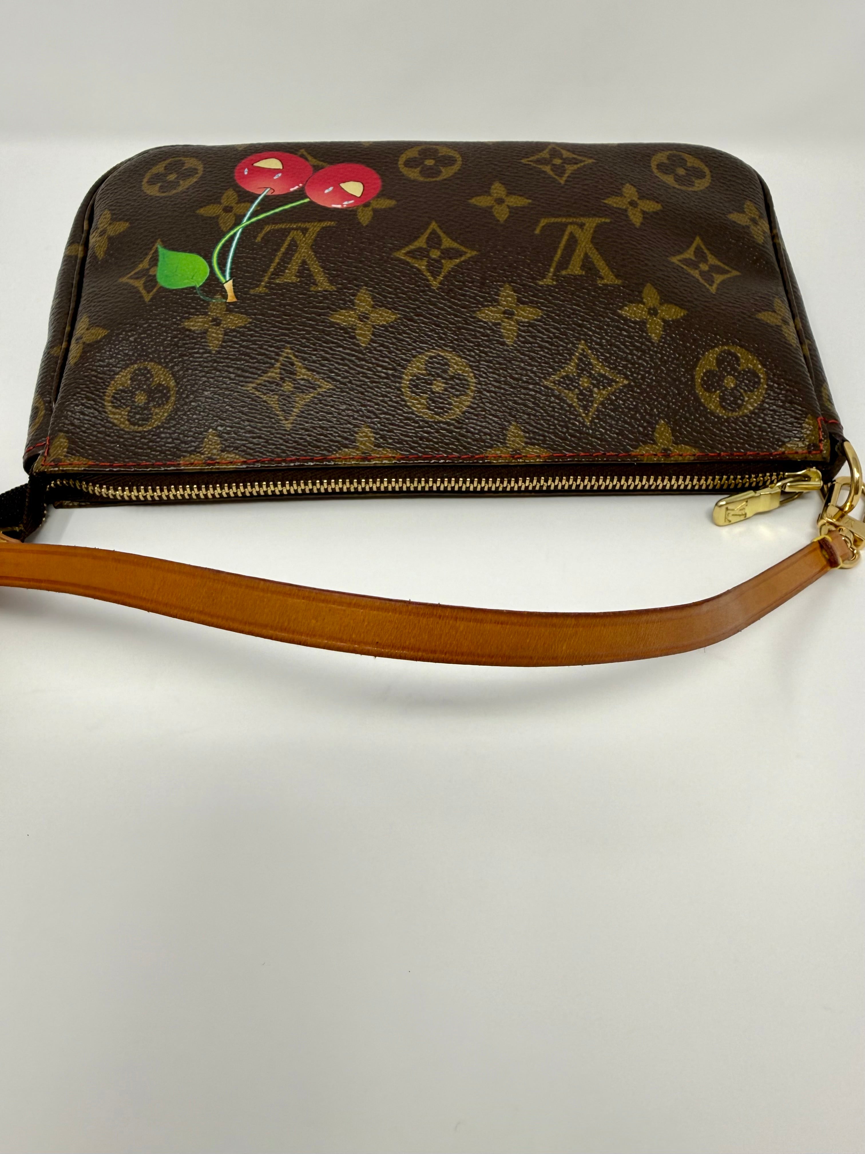 Louis Vuitton Monogram Cerises Cherry Pochette Accessoires, Vintage (2004)