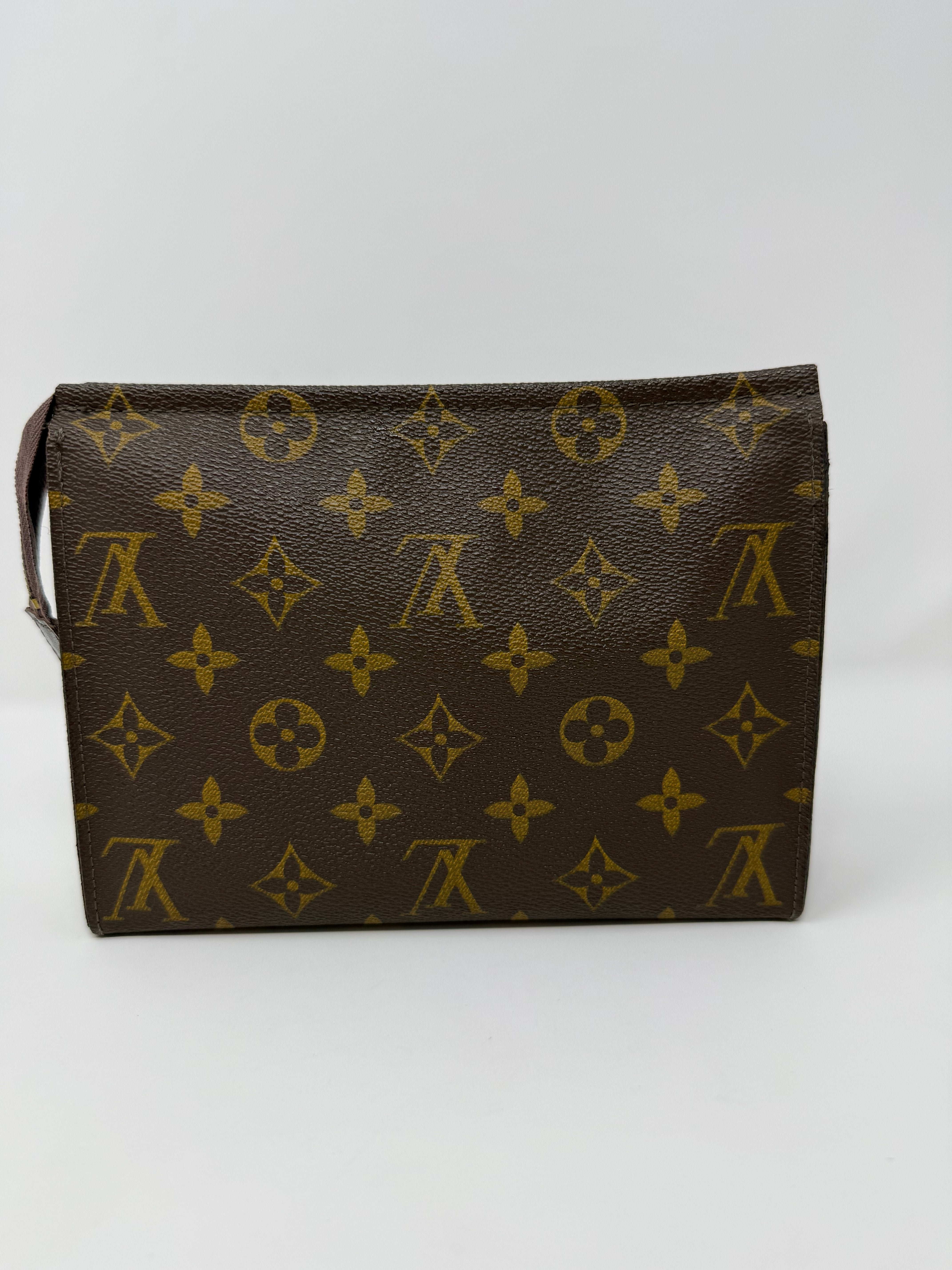 Louis Vuitton Vintage Toiletry Pochette 19 Monogram, Pre Date Code