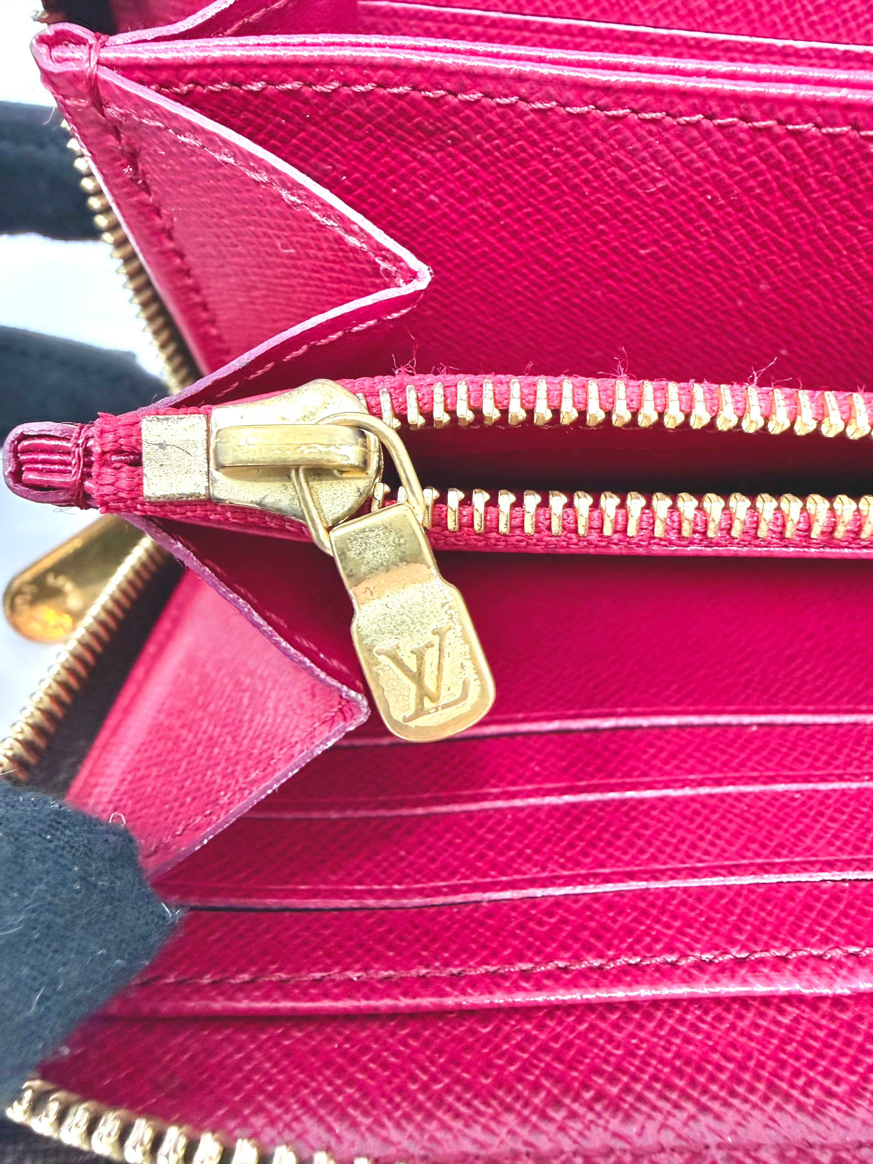 Louis Vuitton Monogram Zippy Wallet – Fuchsia Interior, 2018