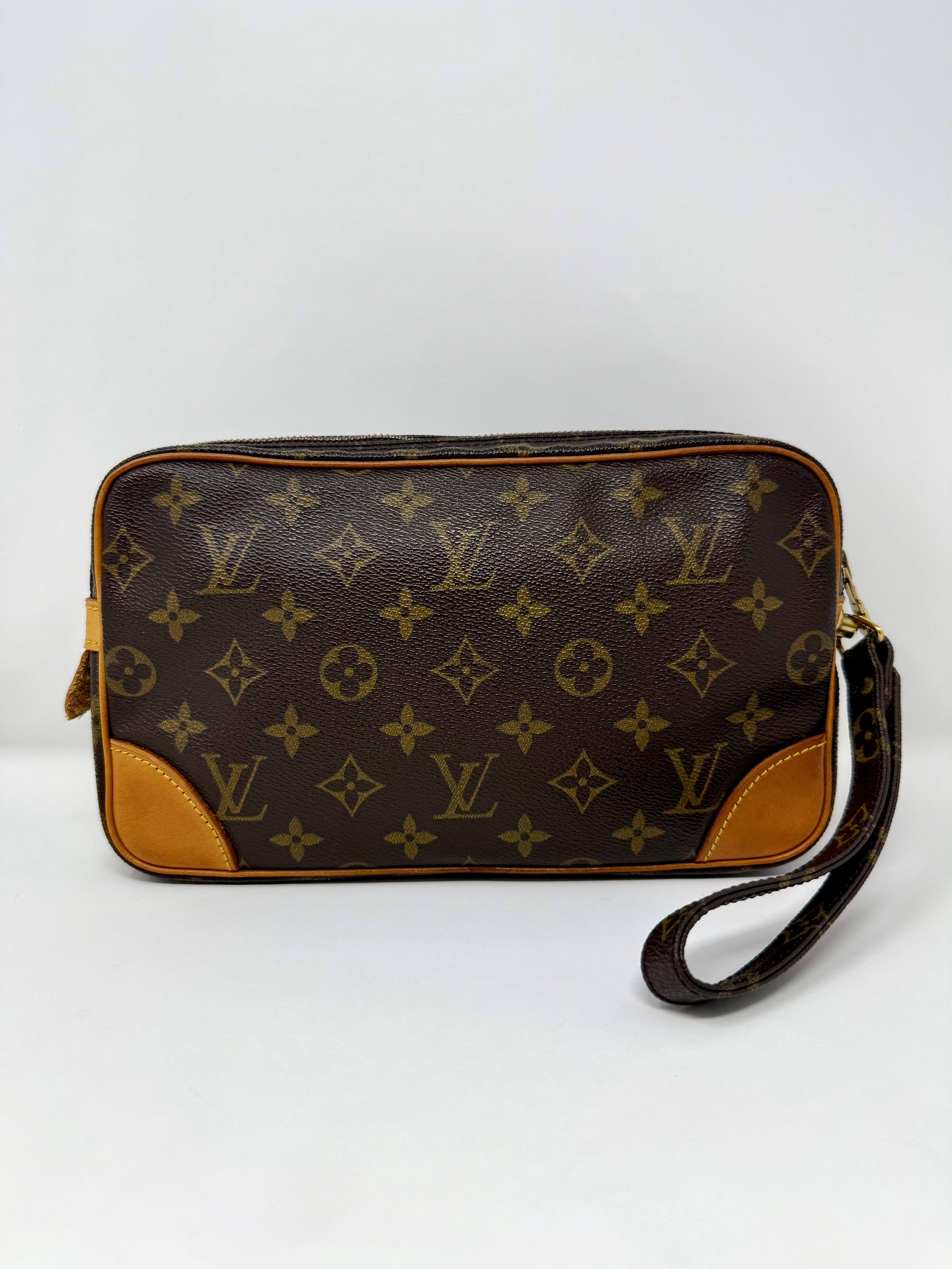 Louis Vuitton Marly Dragonne GM Monogram Clutch (TH8903)