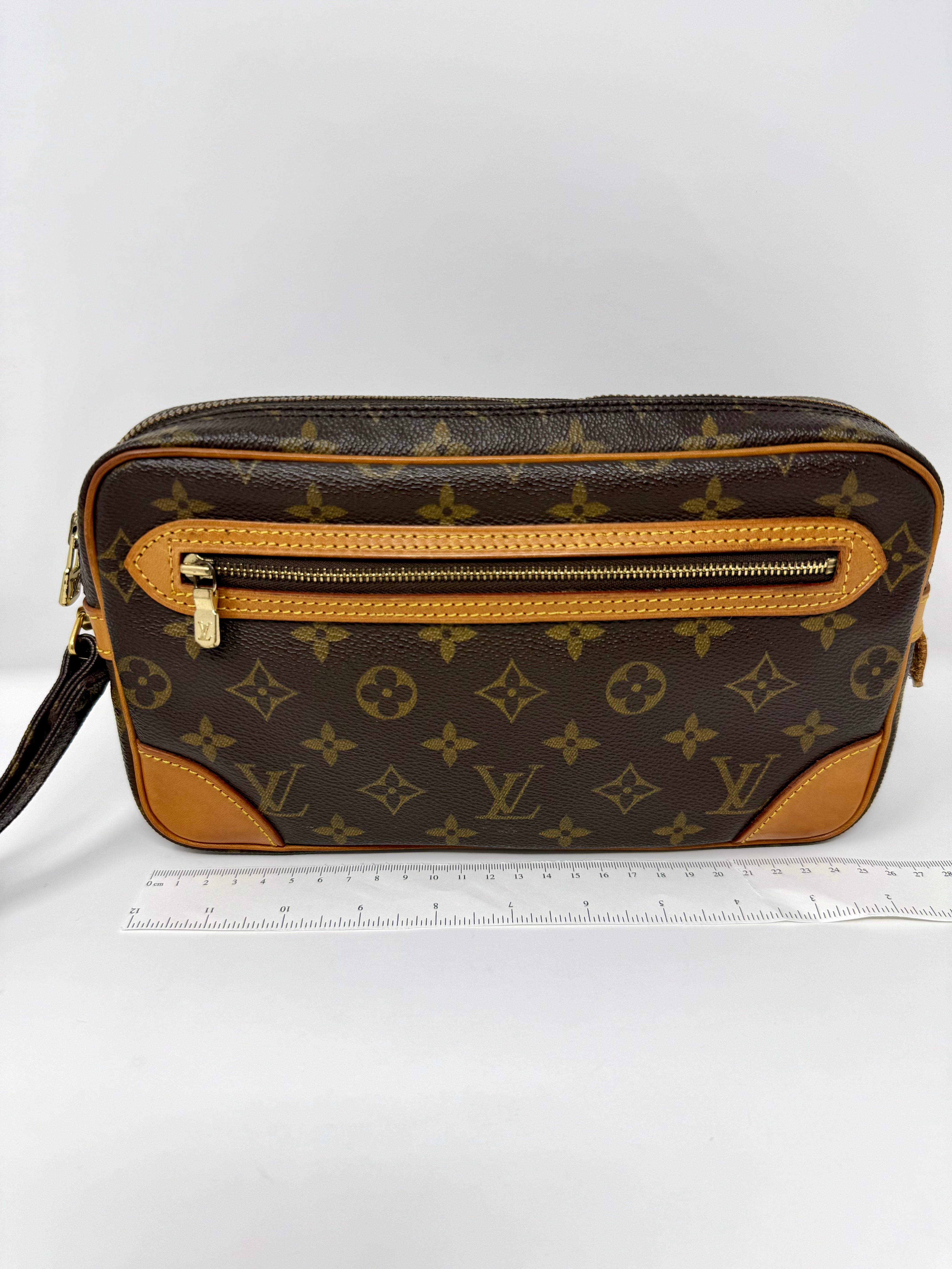 Louis Vuitton Marly Dragonne GM Monogram Clutch (TH8903)
