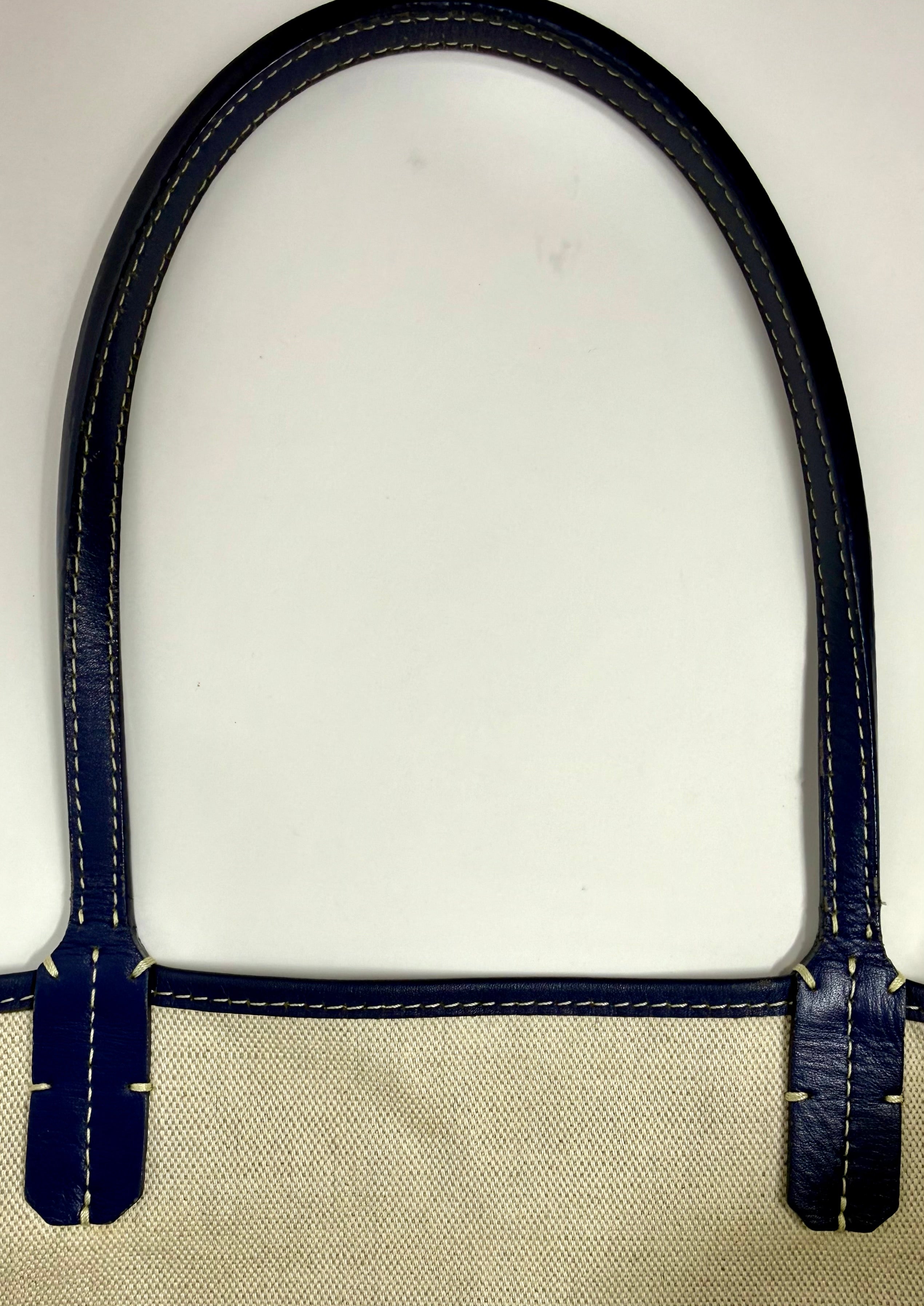Goyard Saint Louis PM Tote -  Navy Bleu Marine with Pouch