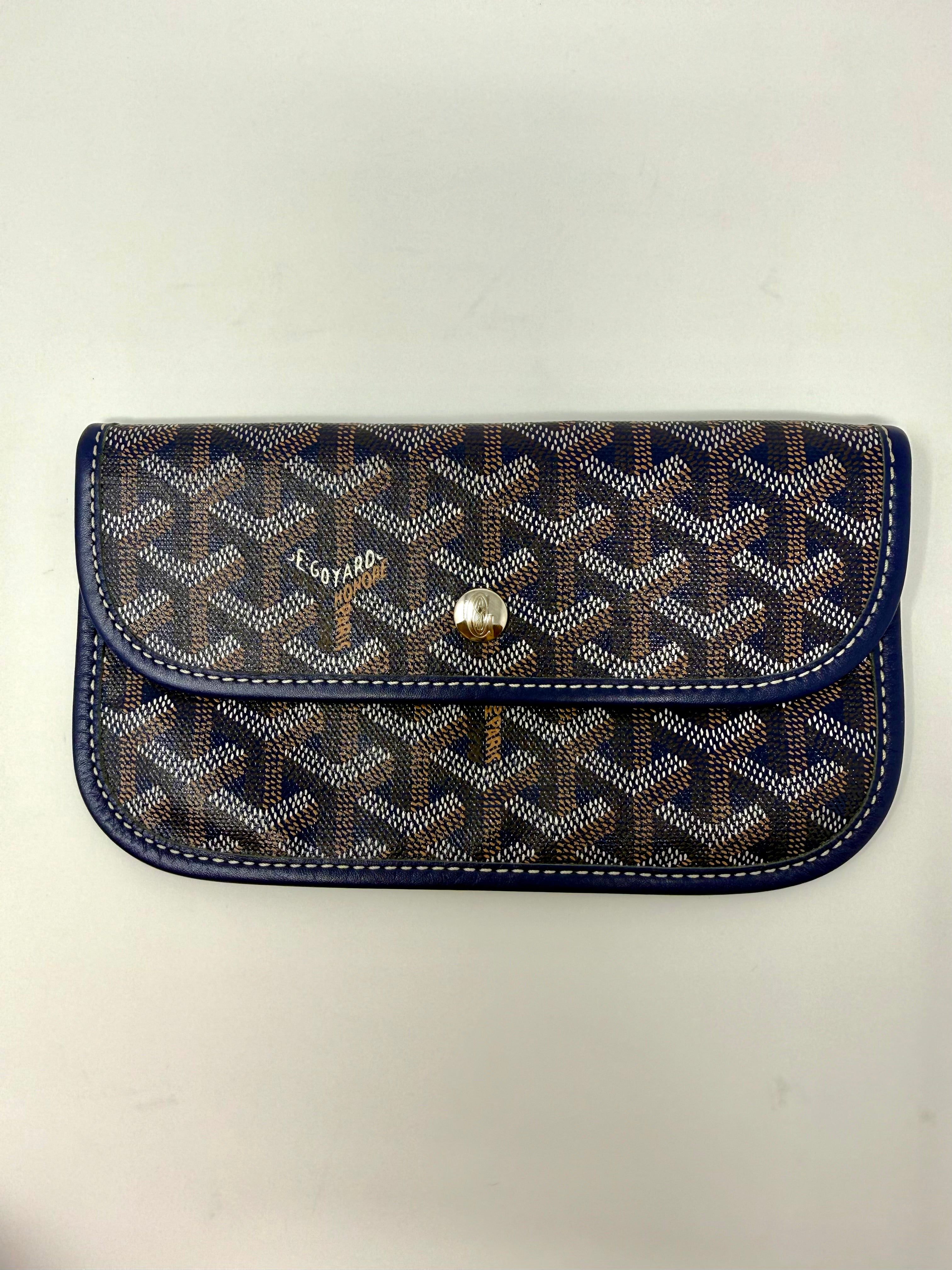 Goyard Saint Louis PM Tote -  Navy Bleu Marine with Pouch