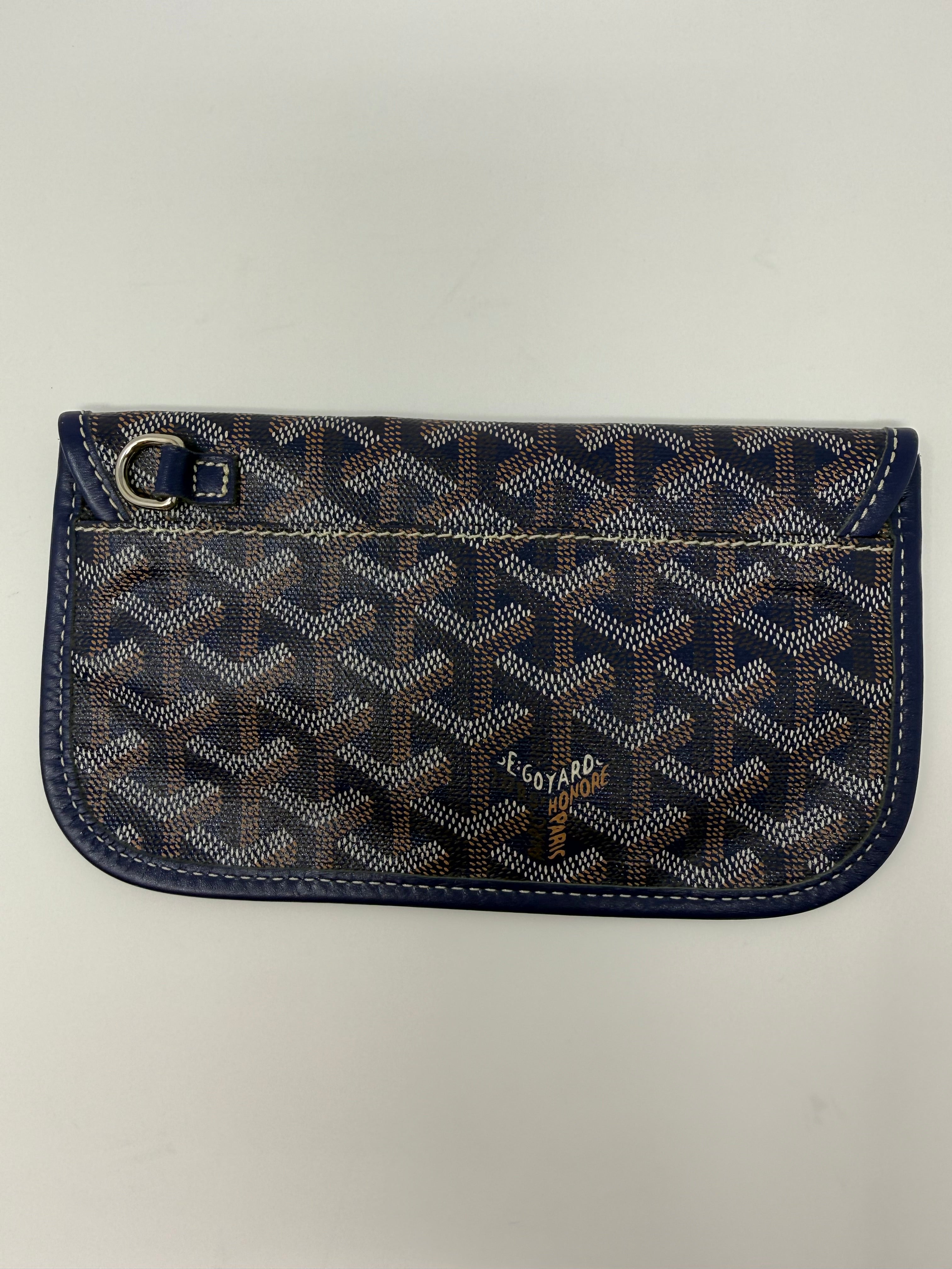 Goyard Saint Louis PM Tote -  Navy Bleu Marine with Pouch