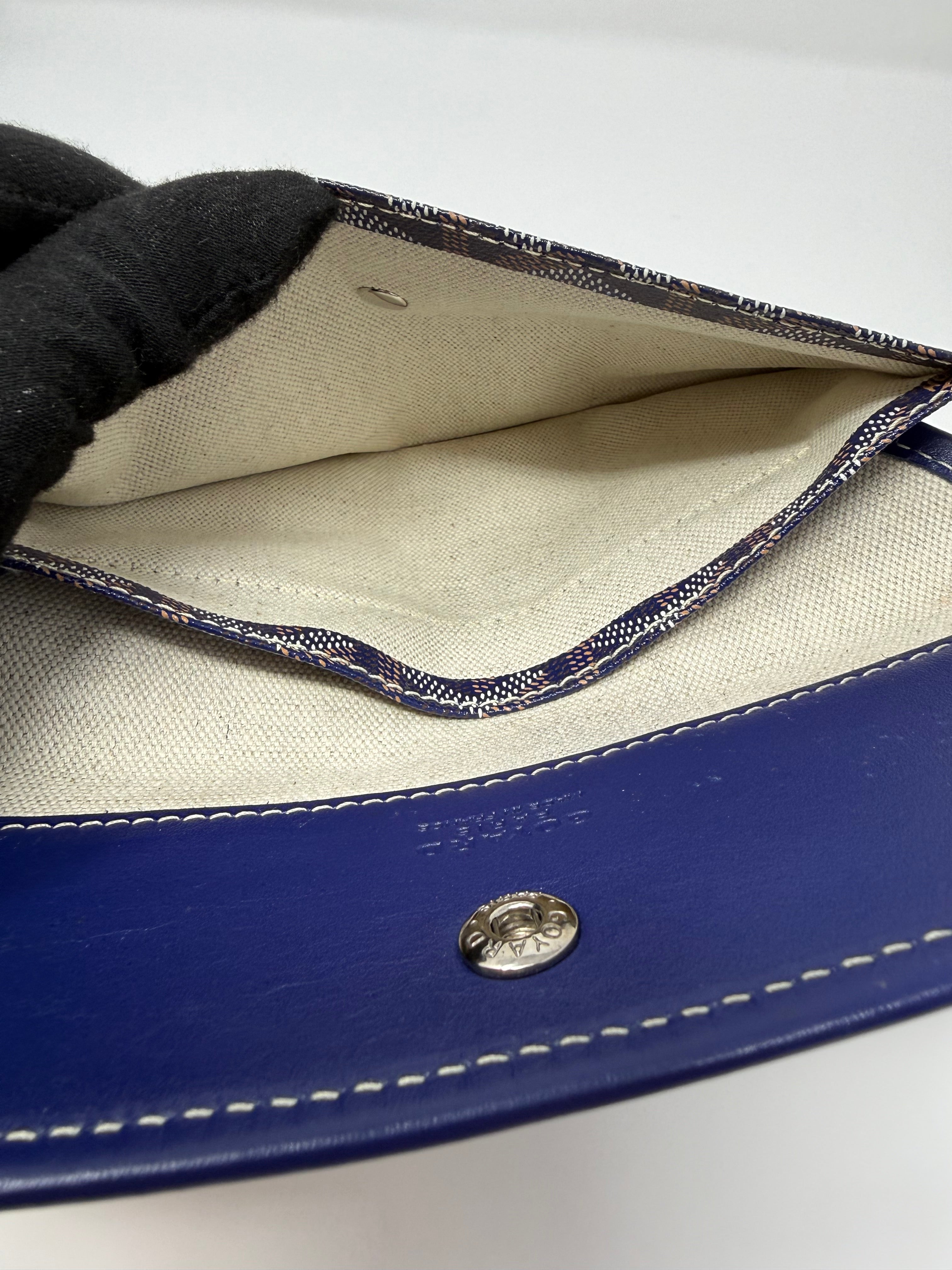 Goyard Saint Louis PM Tote -  Navy Bleu Marine with Pouch