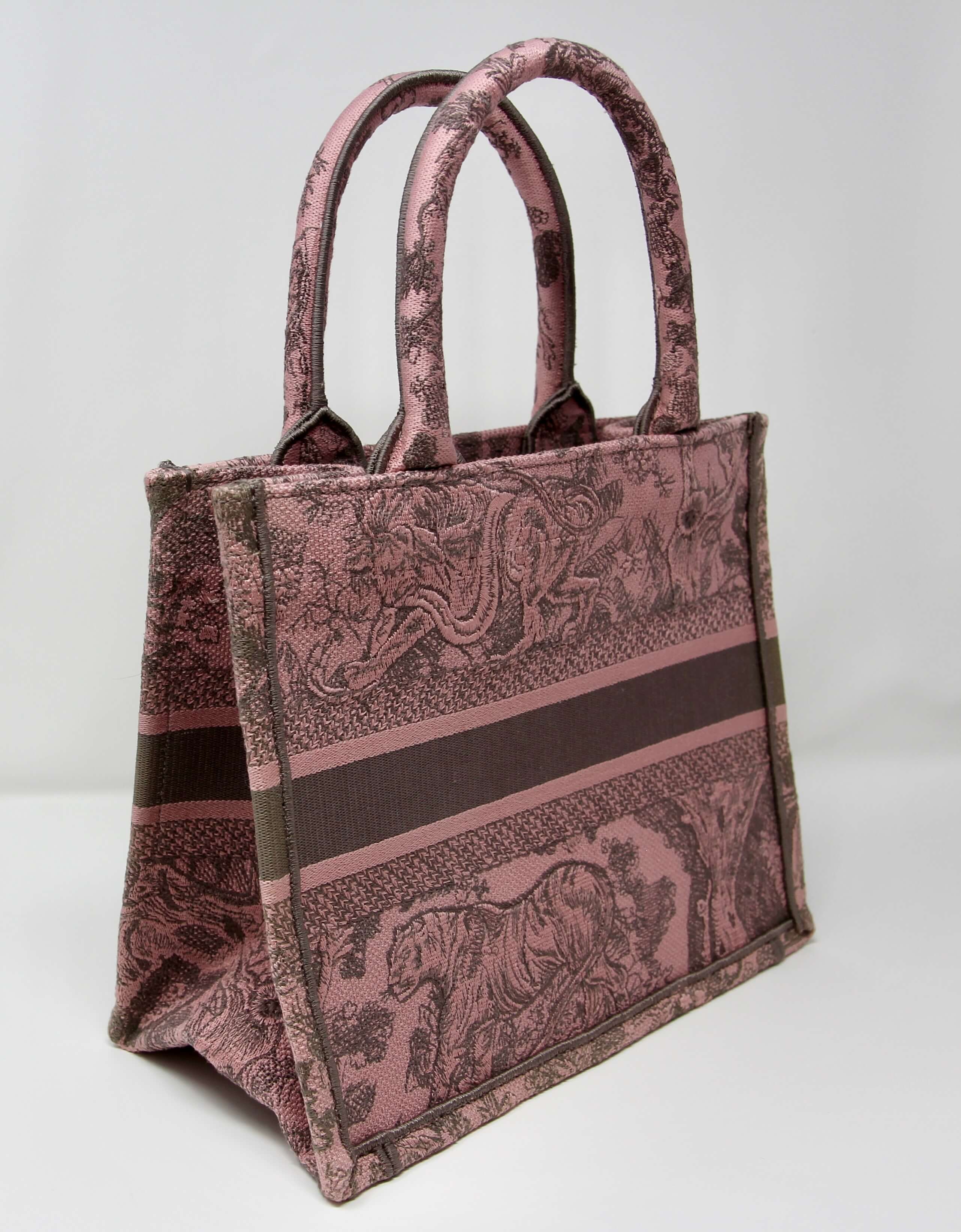 Christian Dior - Book Tote Small Toile de Jouil Handbag