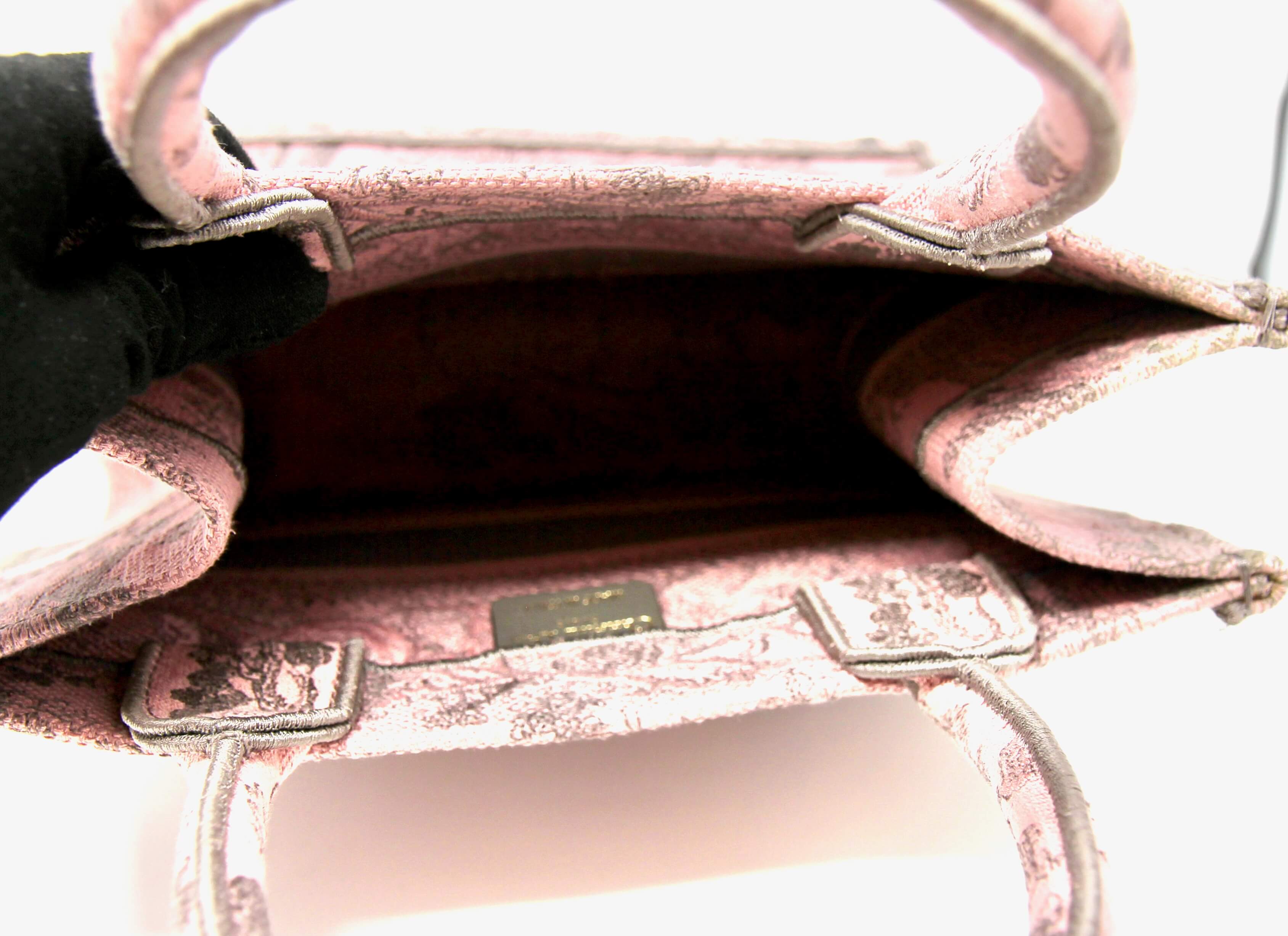 Christian Dior - Book Tote Small Toile de Jouil Handbag