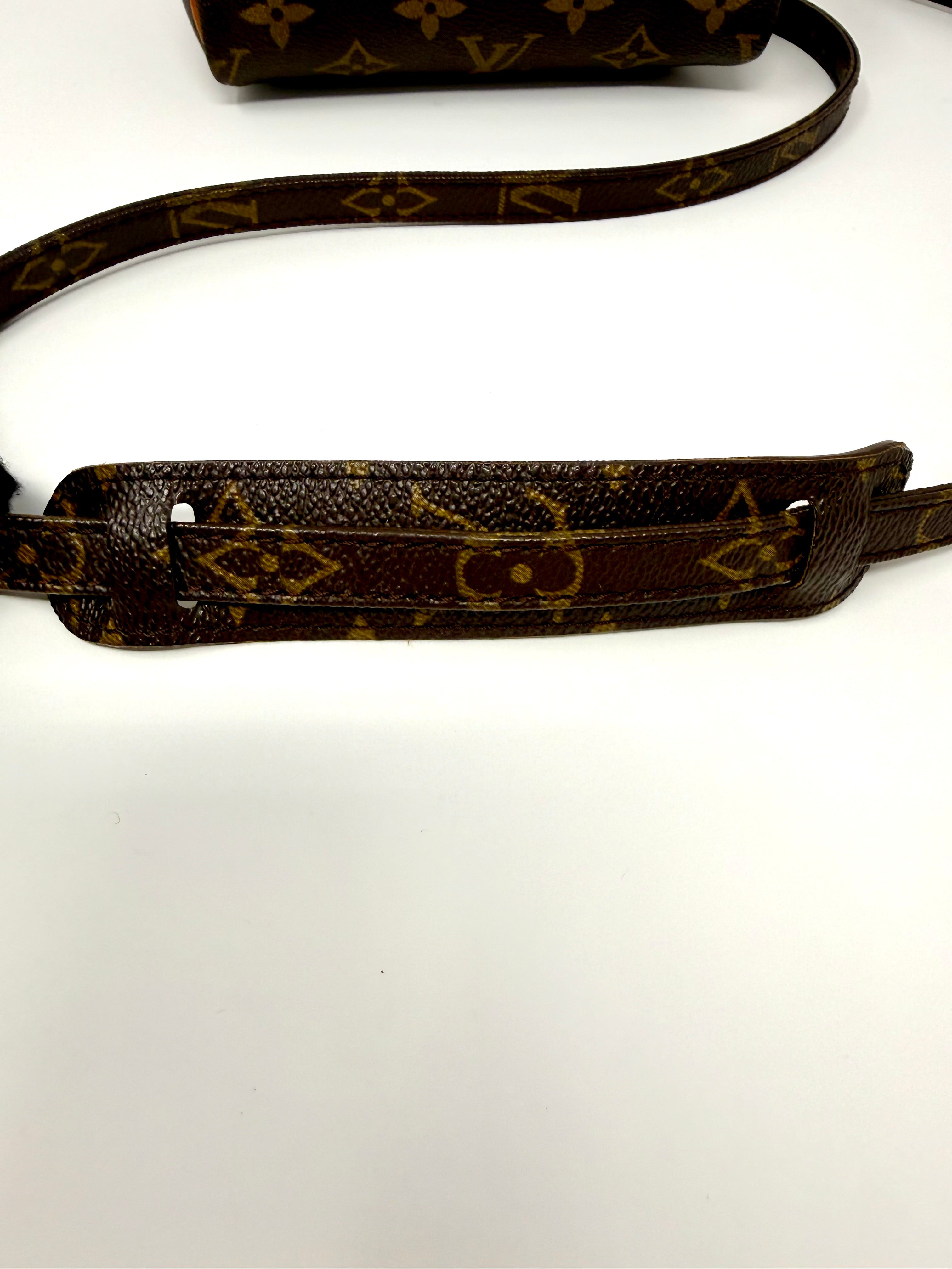 Louis Vuitton Mini Sac HL (Vintage Mini Speedy) Monogram Canvas Crossbody Bag