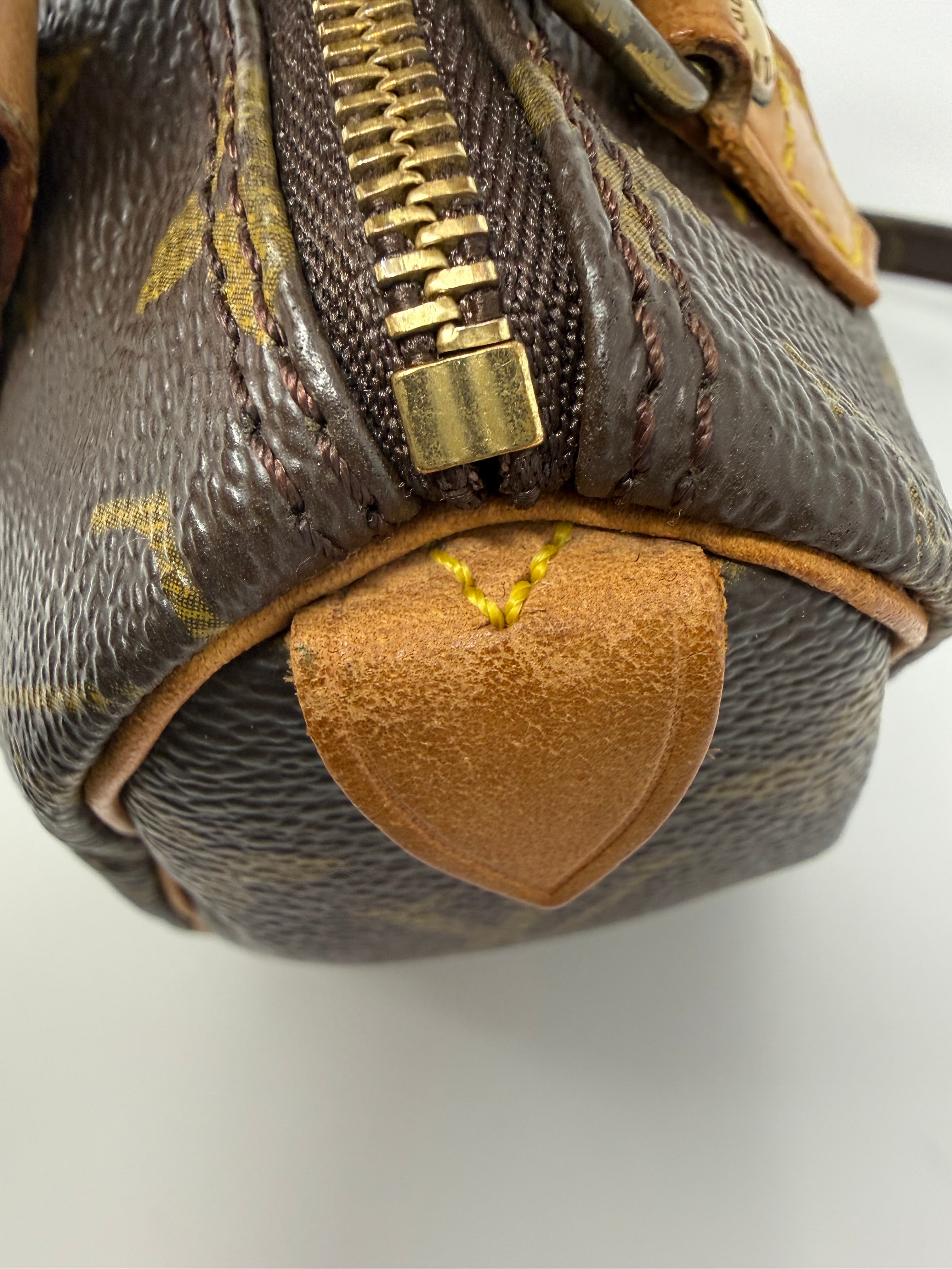 Louis Vuitton Mini Sac HL (Vintage Mini Speedy) Monogram Canvas Crossbody Bag