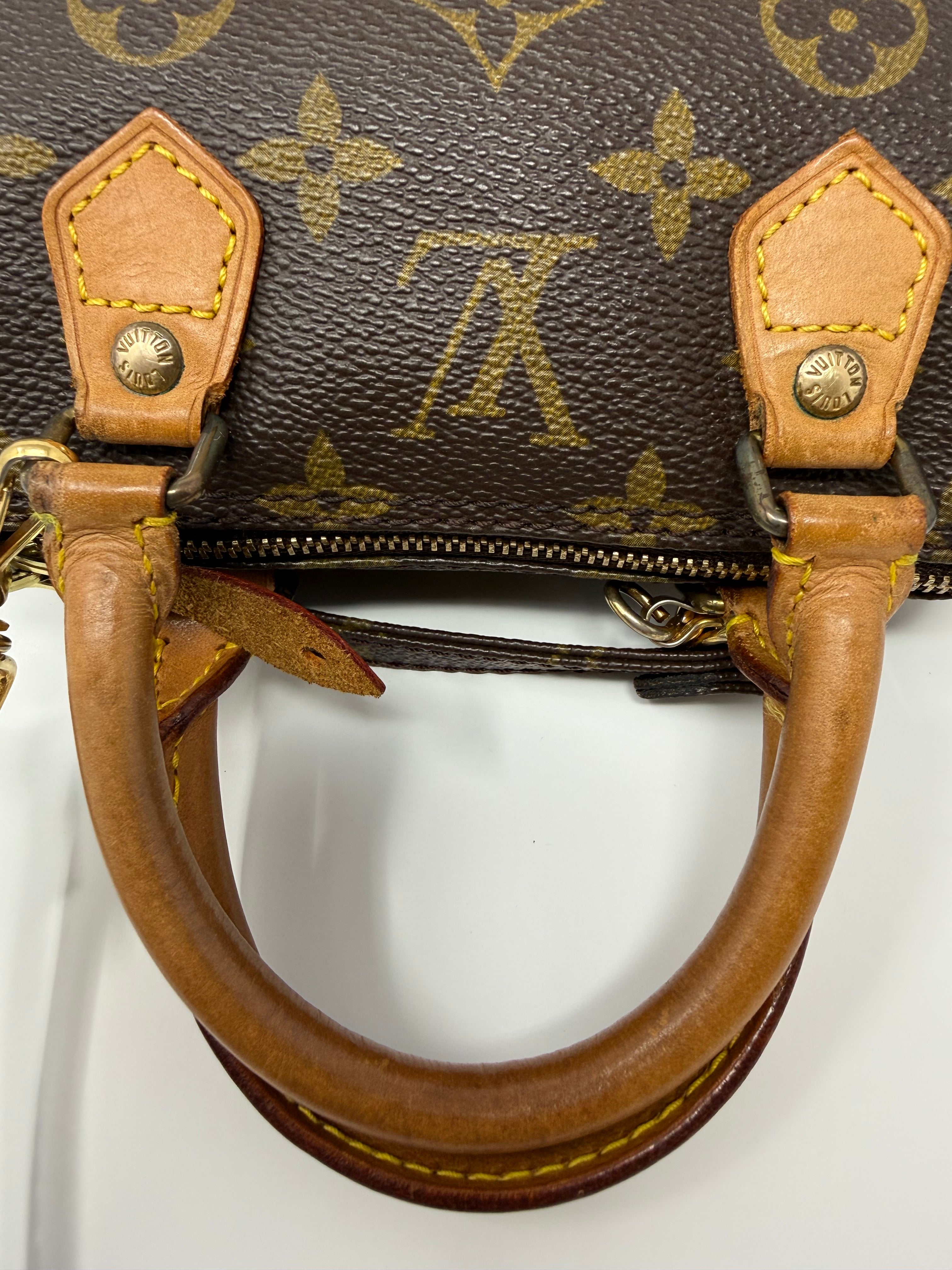 Louis Vuitton Mini Sac HL (Vintage Mini Speedy) Monogram Canvas Crossbody Bag