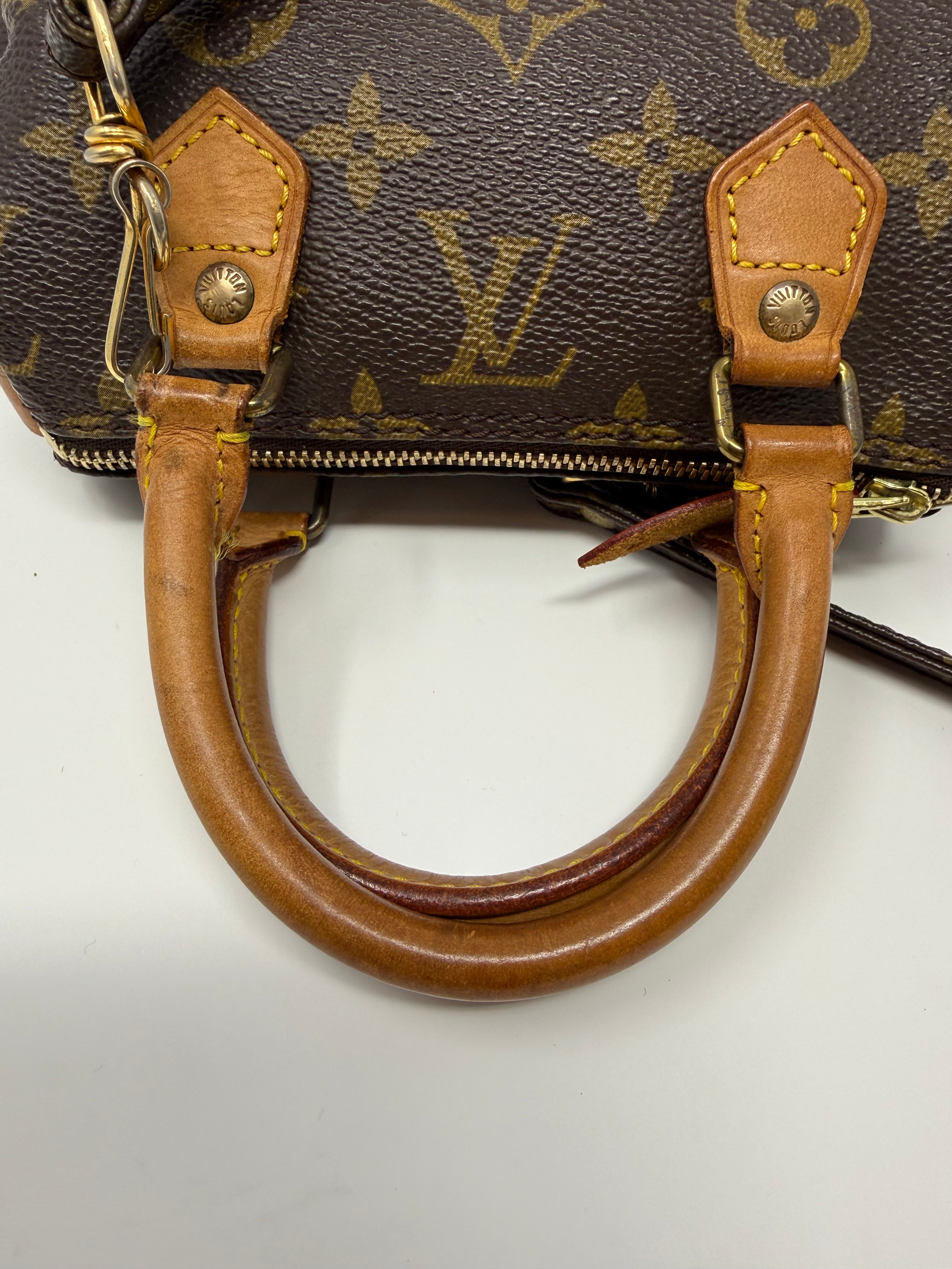 Louis Vuitton Mini Sac HL (Vintage Mini Speedy) Monogram Canvas Crossbody Bag