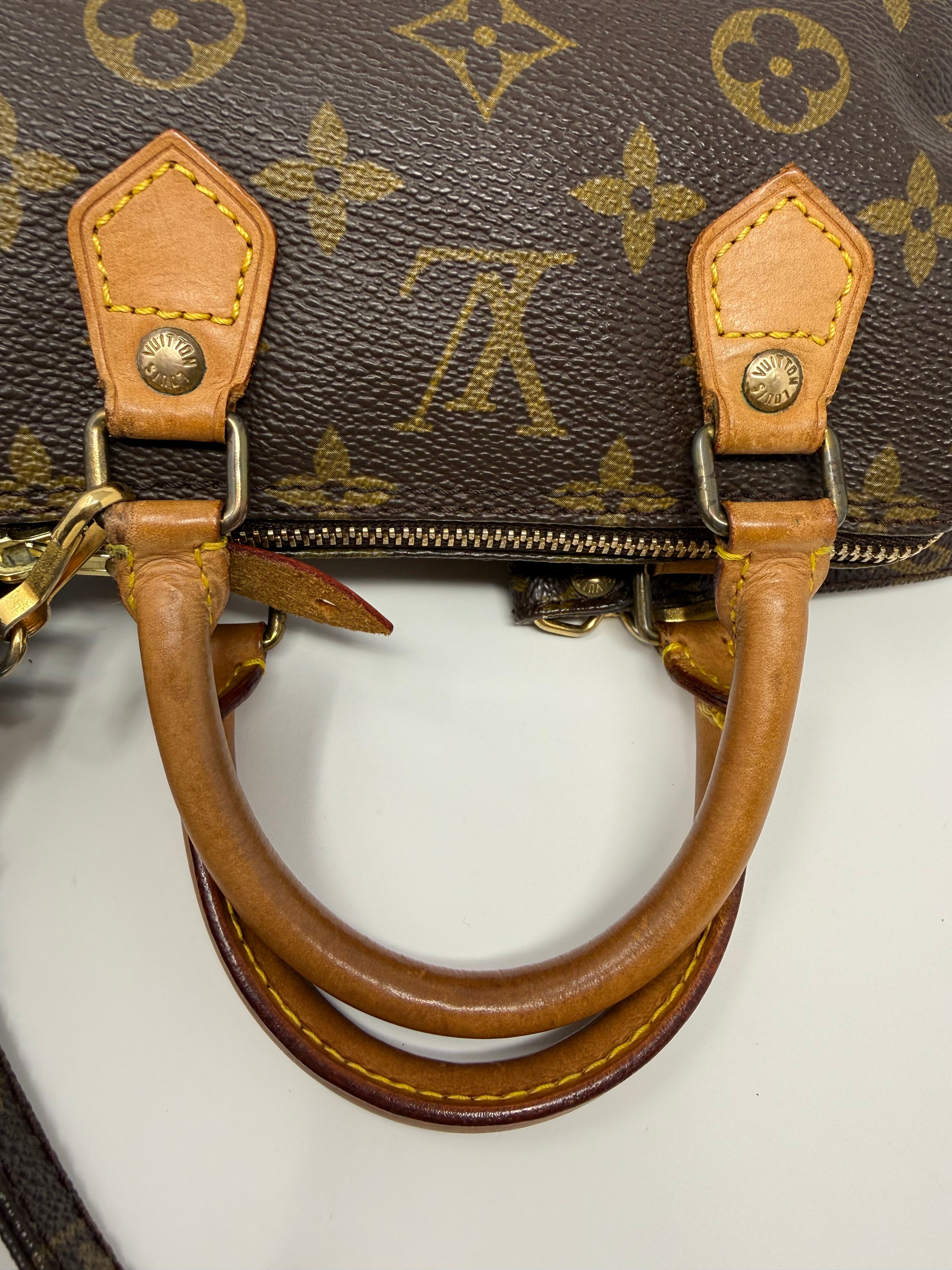 Louis Vuitton Mini Sac HL (Vintage Mini Speedy) Monogram Canvas Crossbody Bag