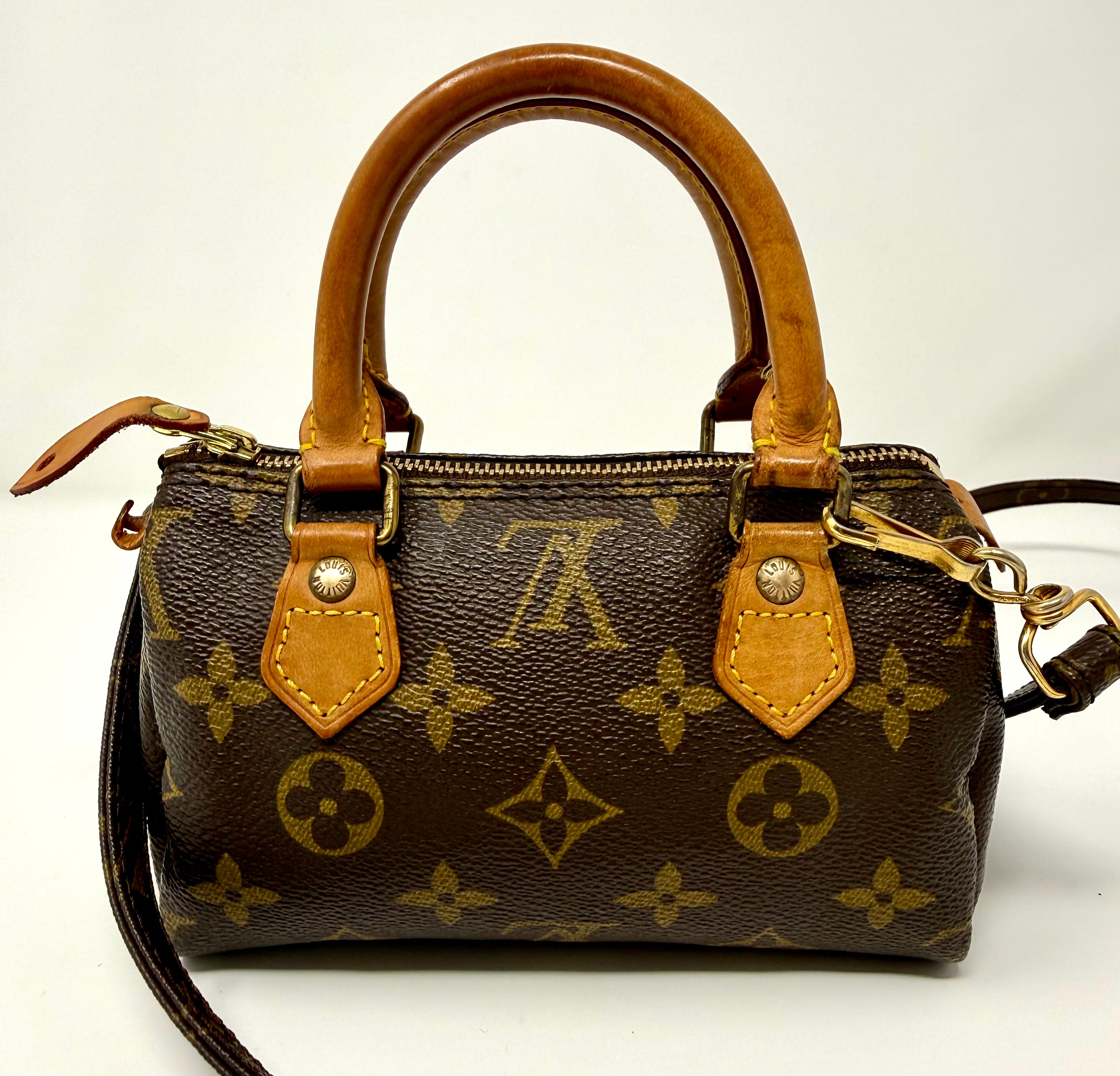 Louis Vuitton Mini Sac HL (Vintage Mini Speedy) Monogram Canvas Crossbody Bag
