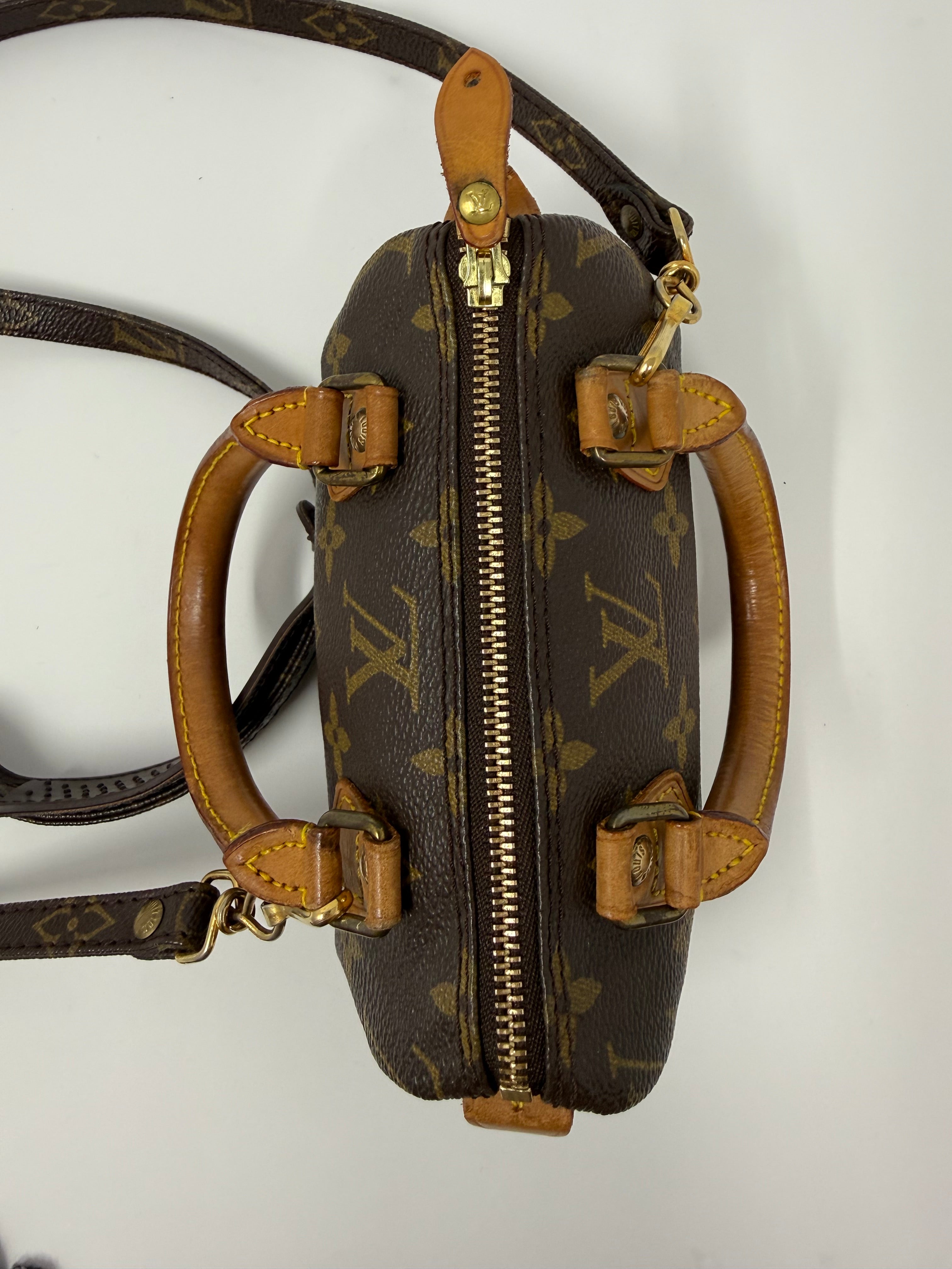 Louis Vuitton Mini Sac HL (Vintage Mini Speedy) Monogram Canvas Crossbody Bag