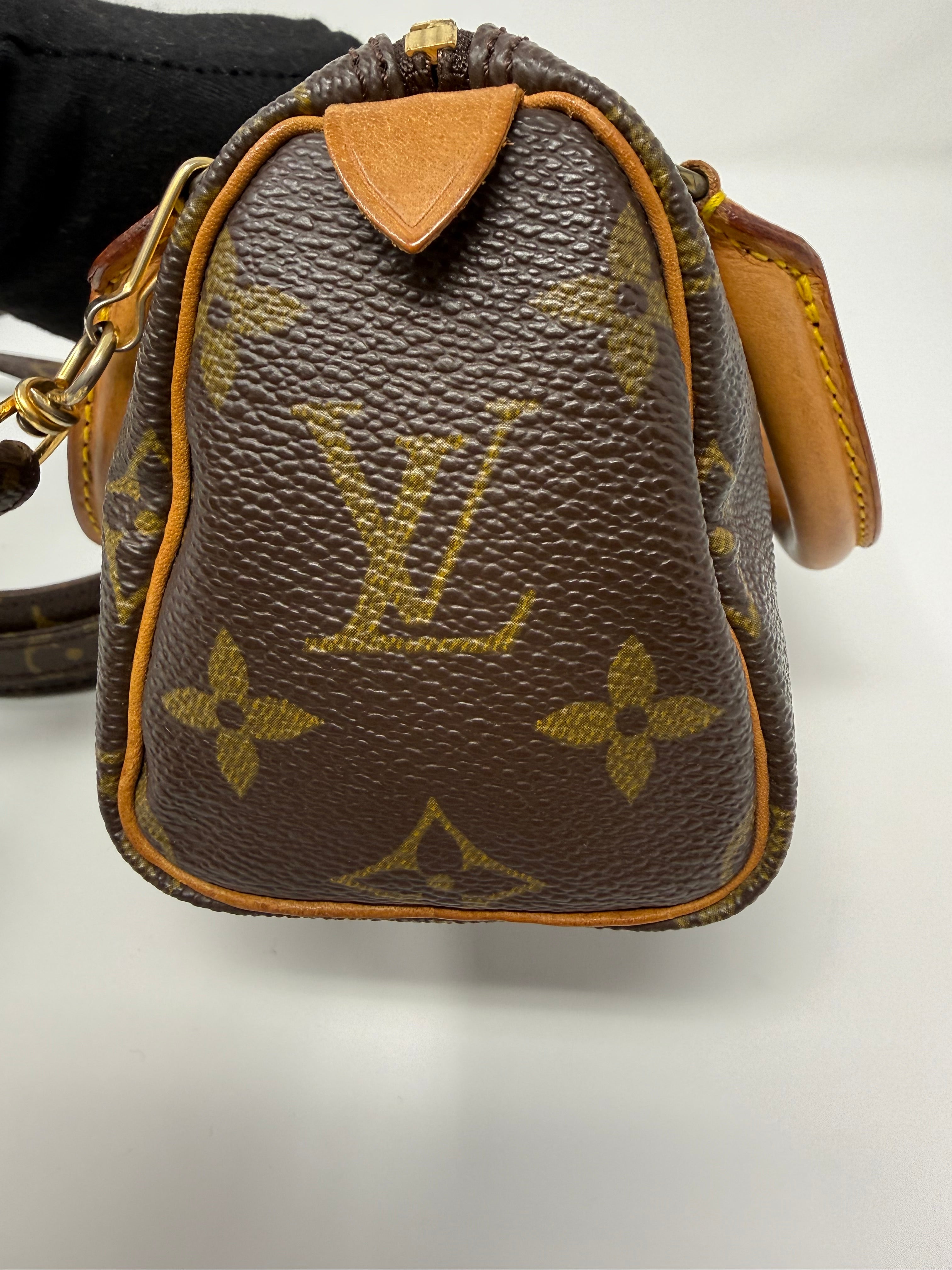 Louis Vuitton Mini Sac HL (Vintage Mini Speedy) Monogram Canvas Crossbody Bag