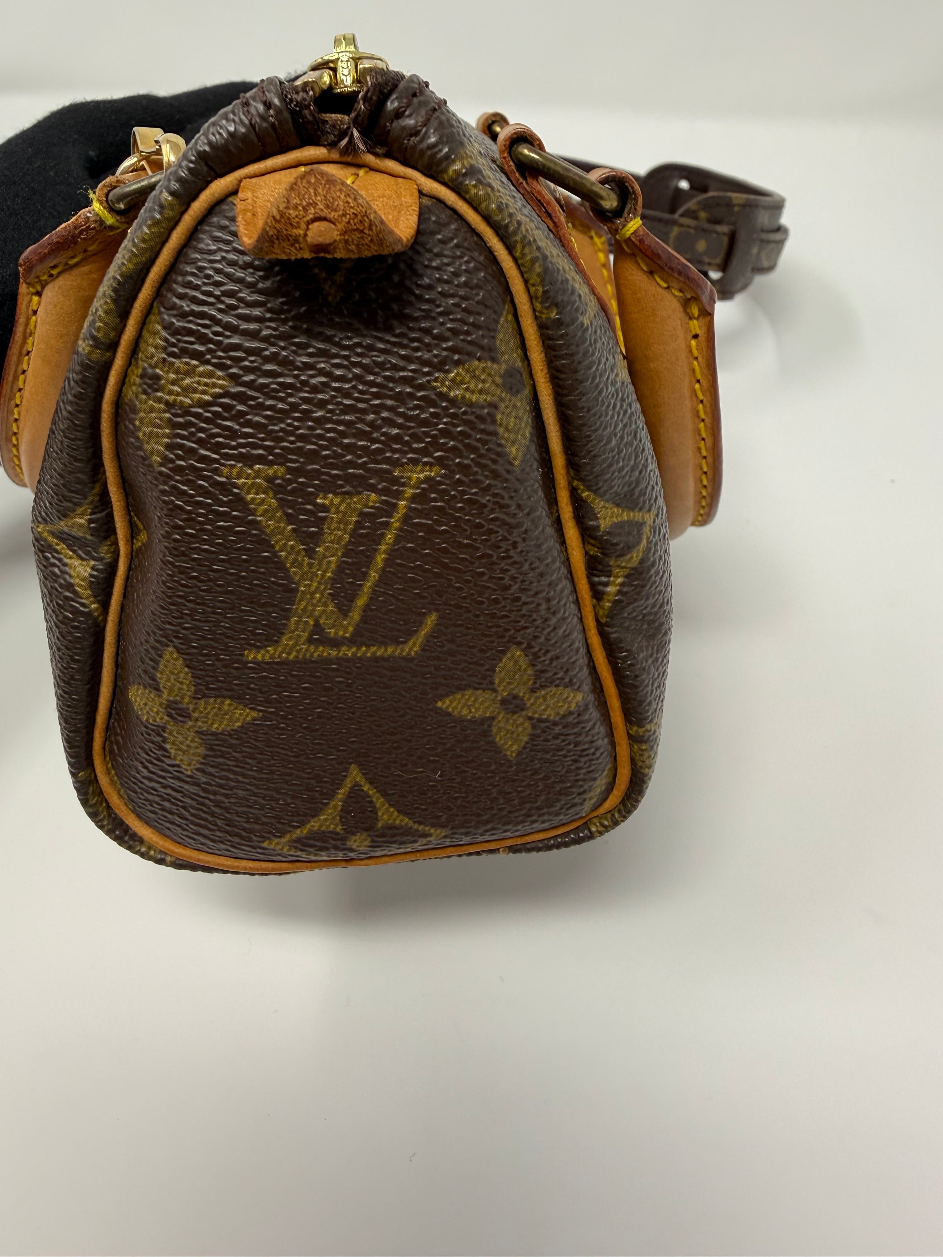 Louis Vuitton Mini Sac HL (Vintage Mini Speedy) Monogram Canvas Crossbody Bag