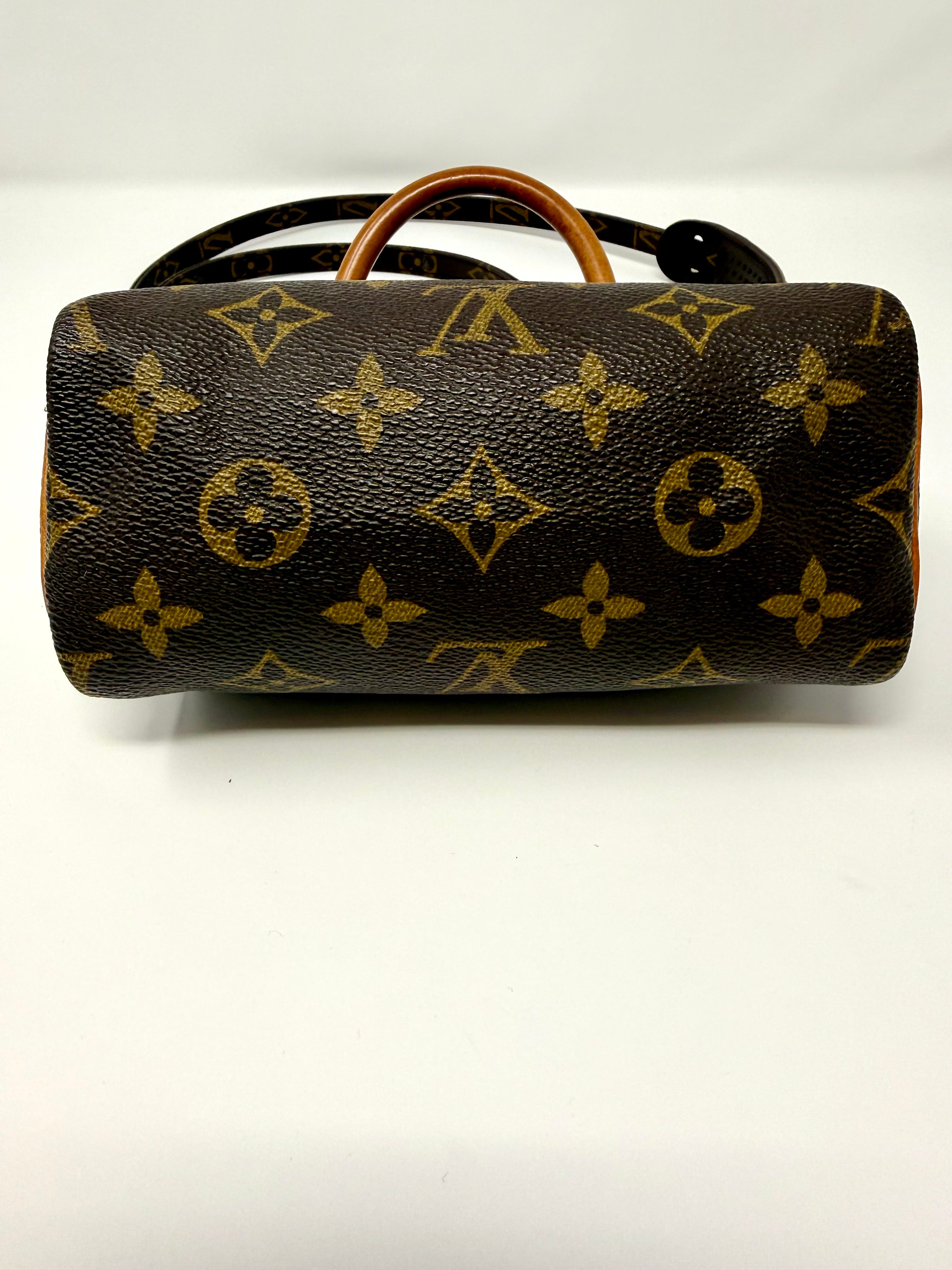 Louis Vuitton Mini Sac HL (Vintage Mini Speedy) Monogram Canvas Crossbody Bag