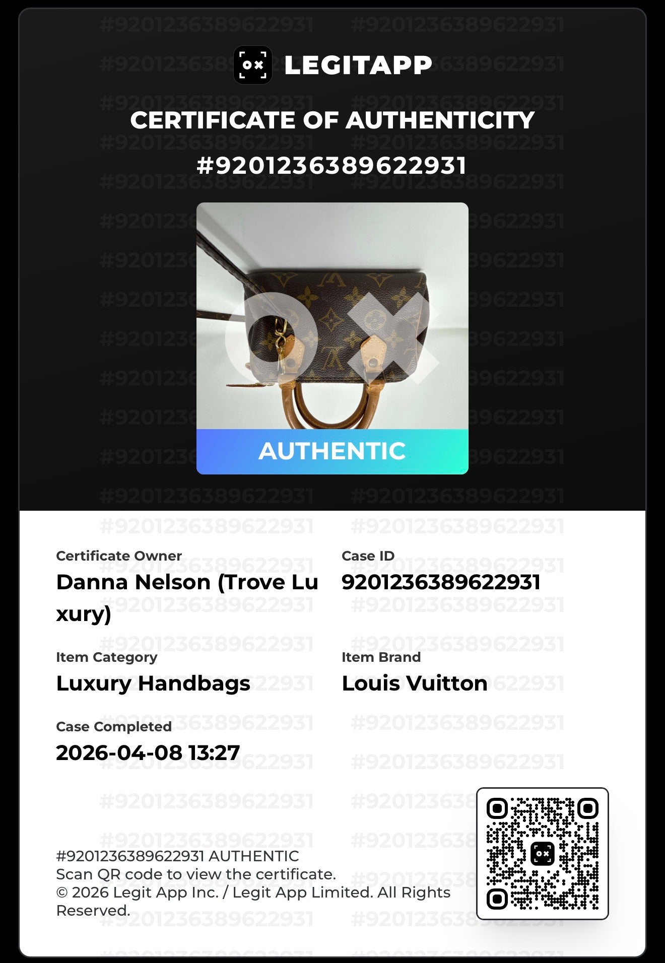 Louis Vuitton Mini Sac HL (Vintage Mini Speedy) Monogram Canvas Crossbody Bag