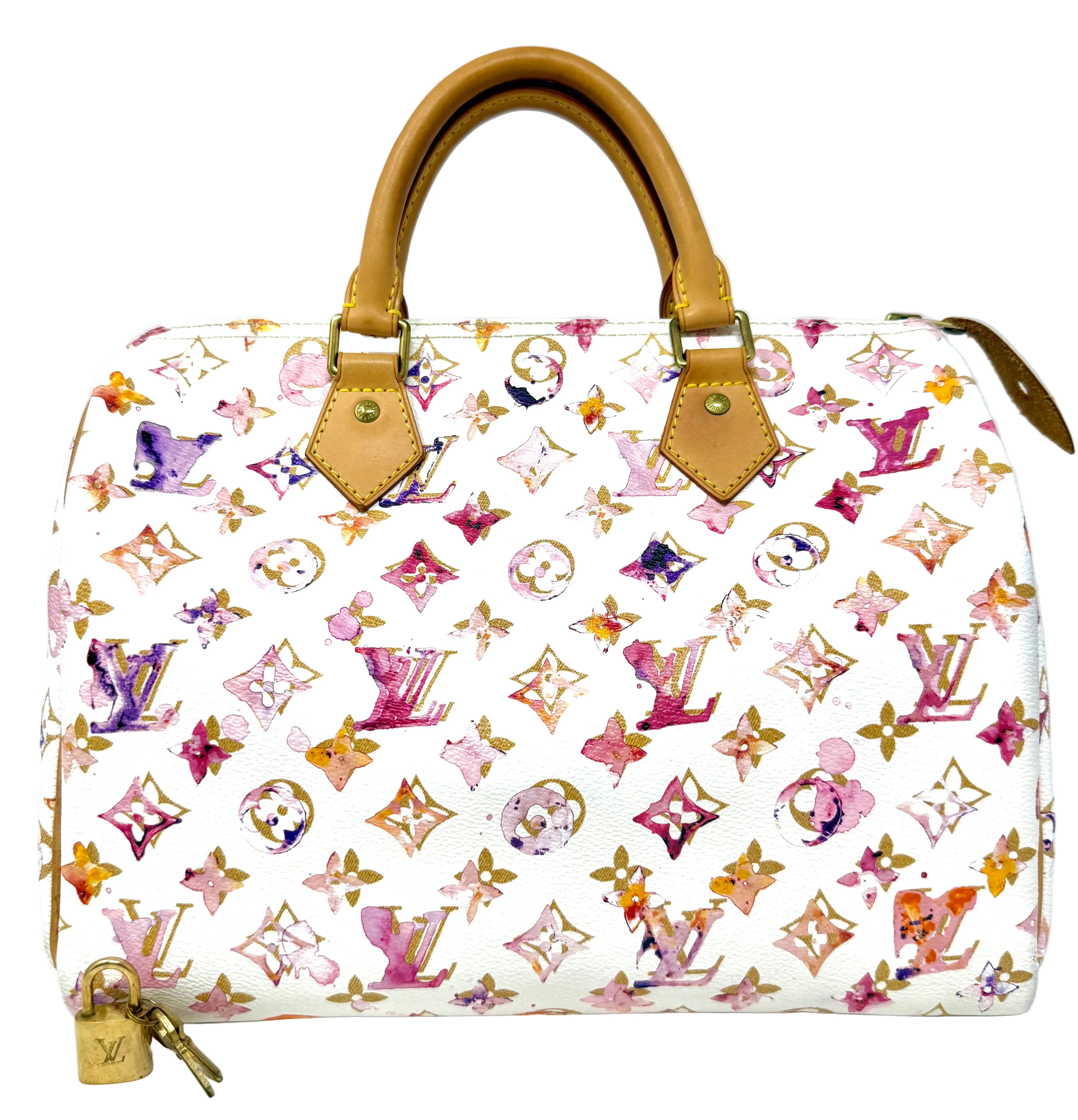 Louis Vuitton Watercolor Speedy 30- Limited Edition, Vintage 2008