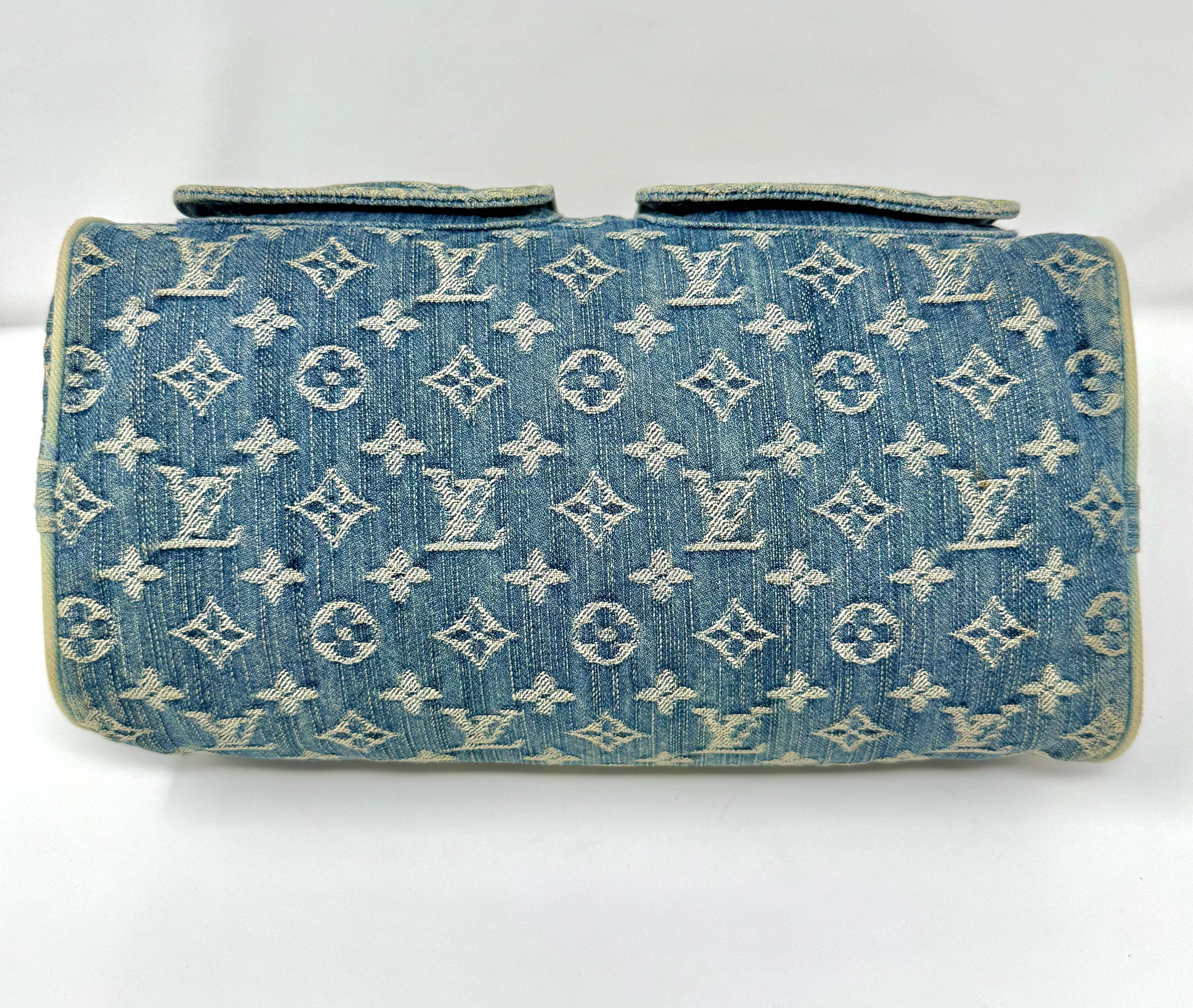 Louis Vuitton Neo Speedy Denim - Vintage 2005