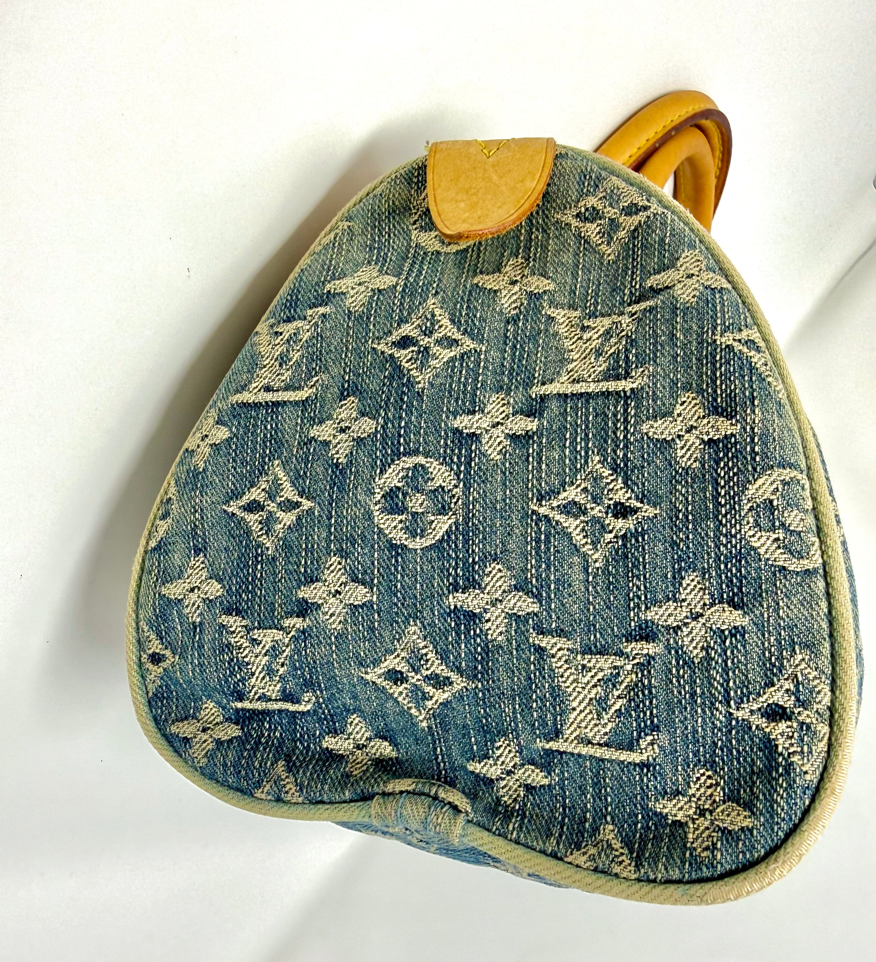 Louis Vuitton Neo Speedy Denim - Vintage 2005