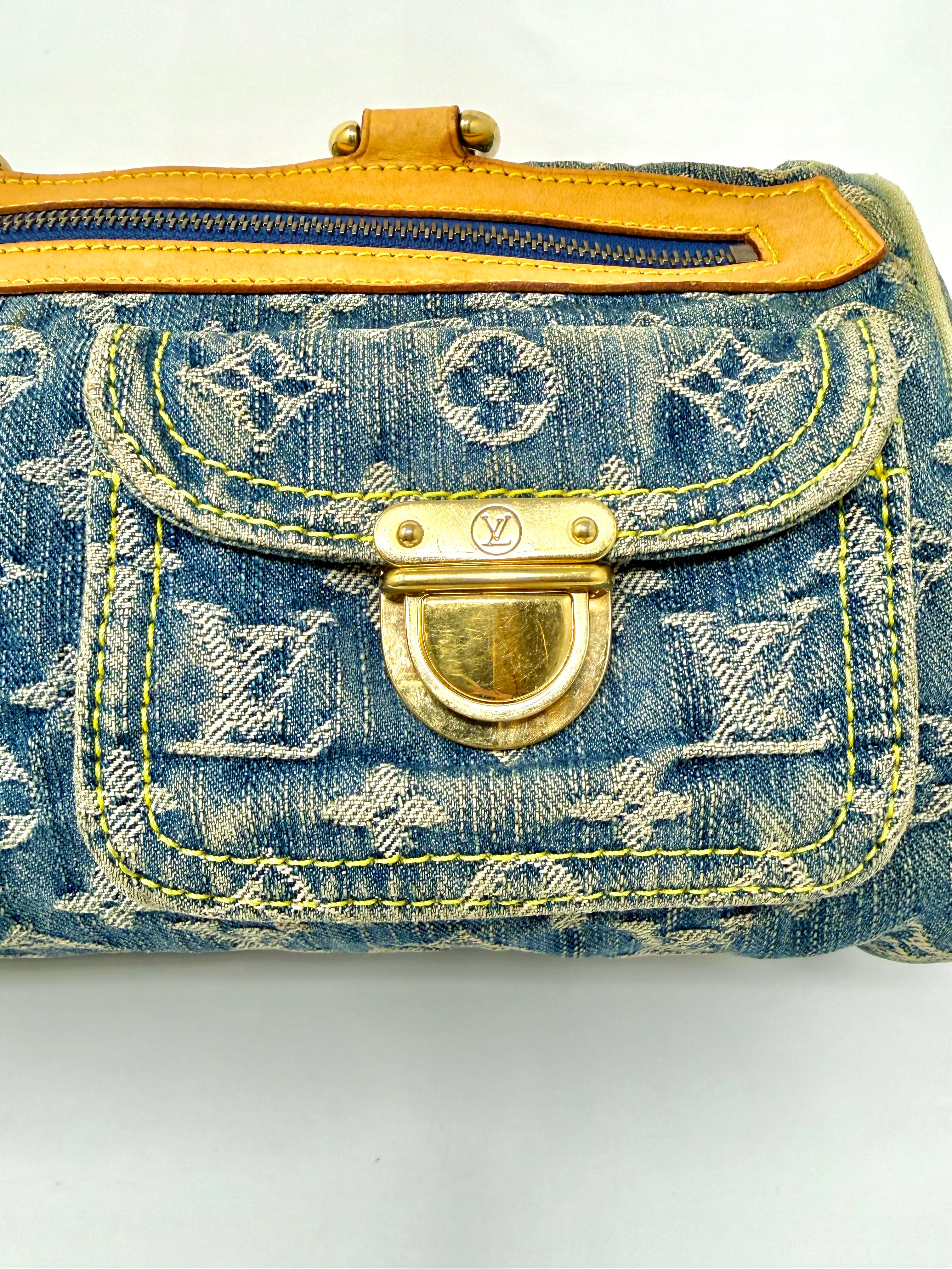 Louis Vuitton Neo Speedy Denim - Vintage 2005