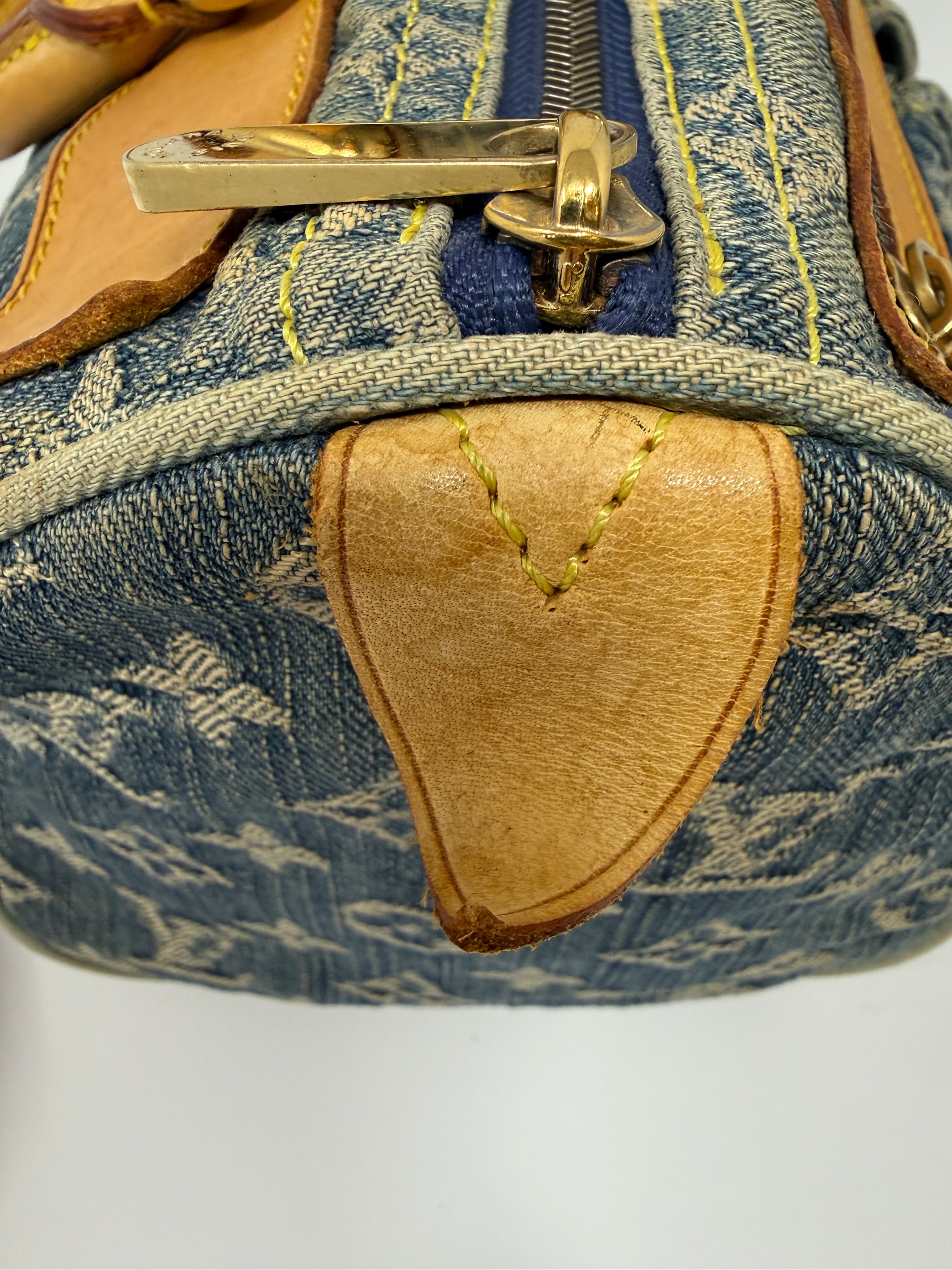 Louis Vuitton Neo Speedy Denim - Vintage 2005