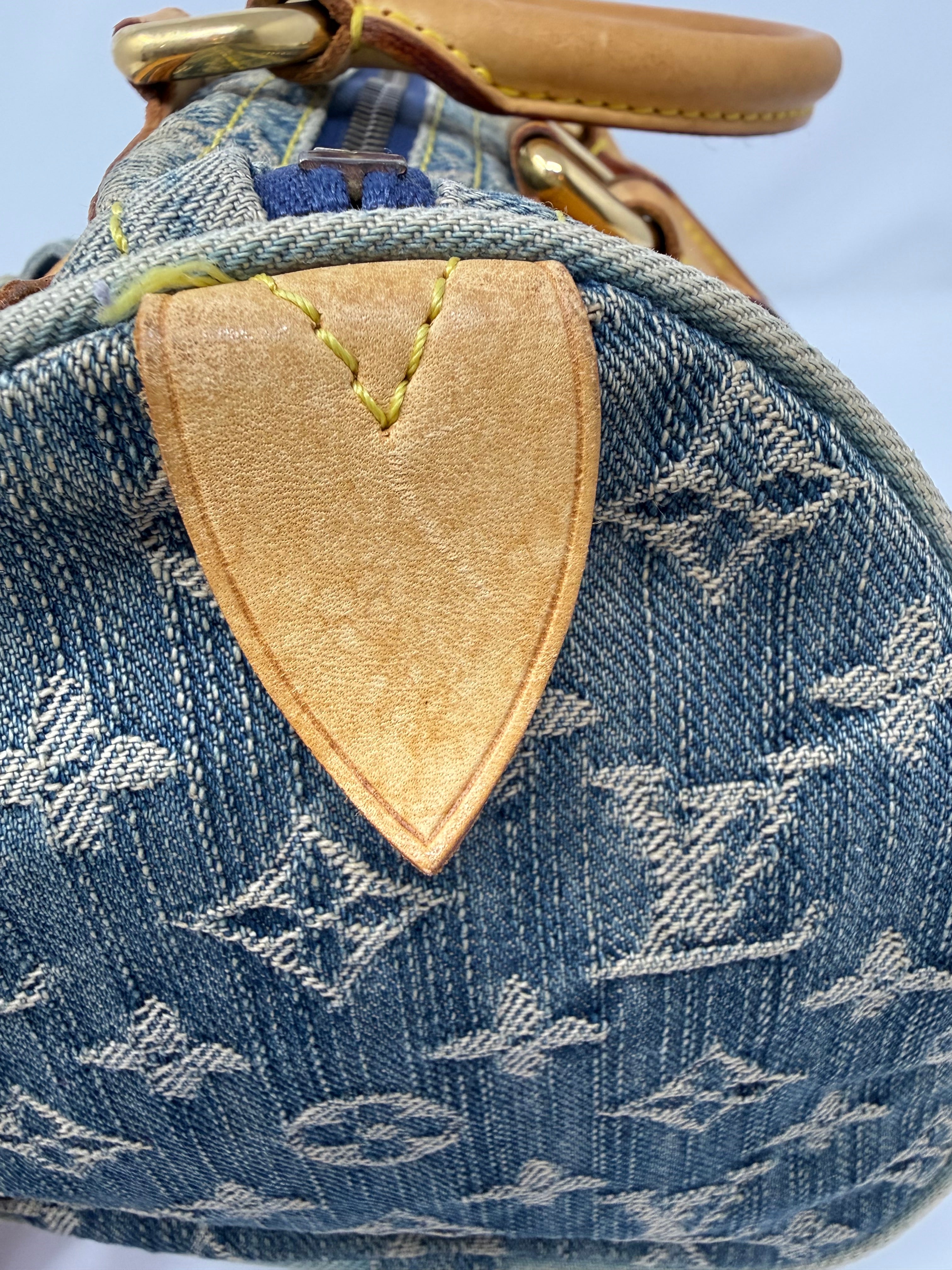Louis Vuitton Neo Speedy Denim - Vintage 2005