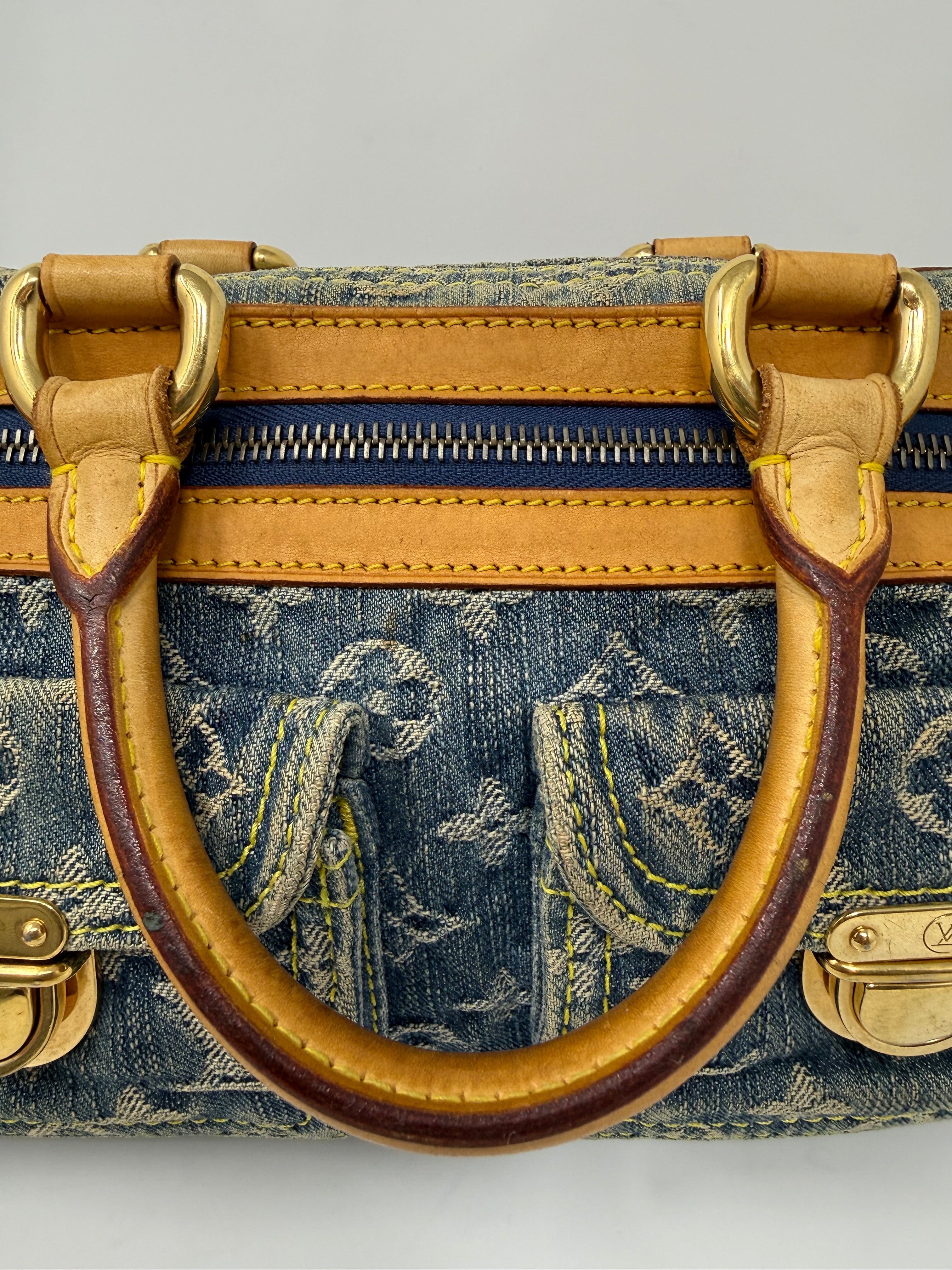 Louis Vuitton Neo Speedy Denim - Vintage 2005