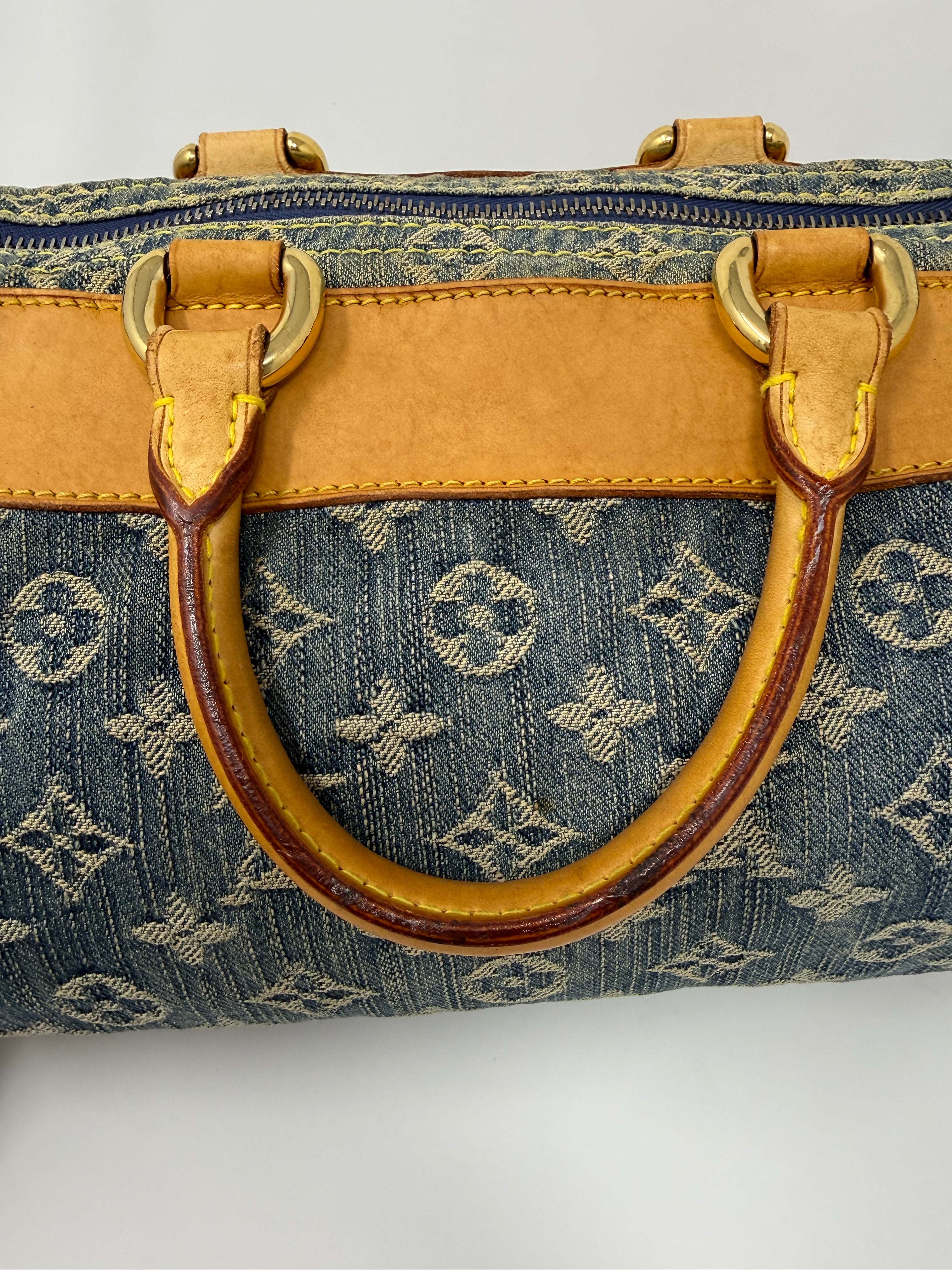 Louis Vuitton Neo Speedy Denim - Vintage 2005
