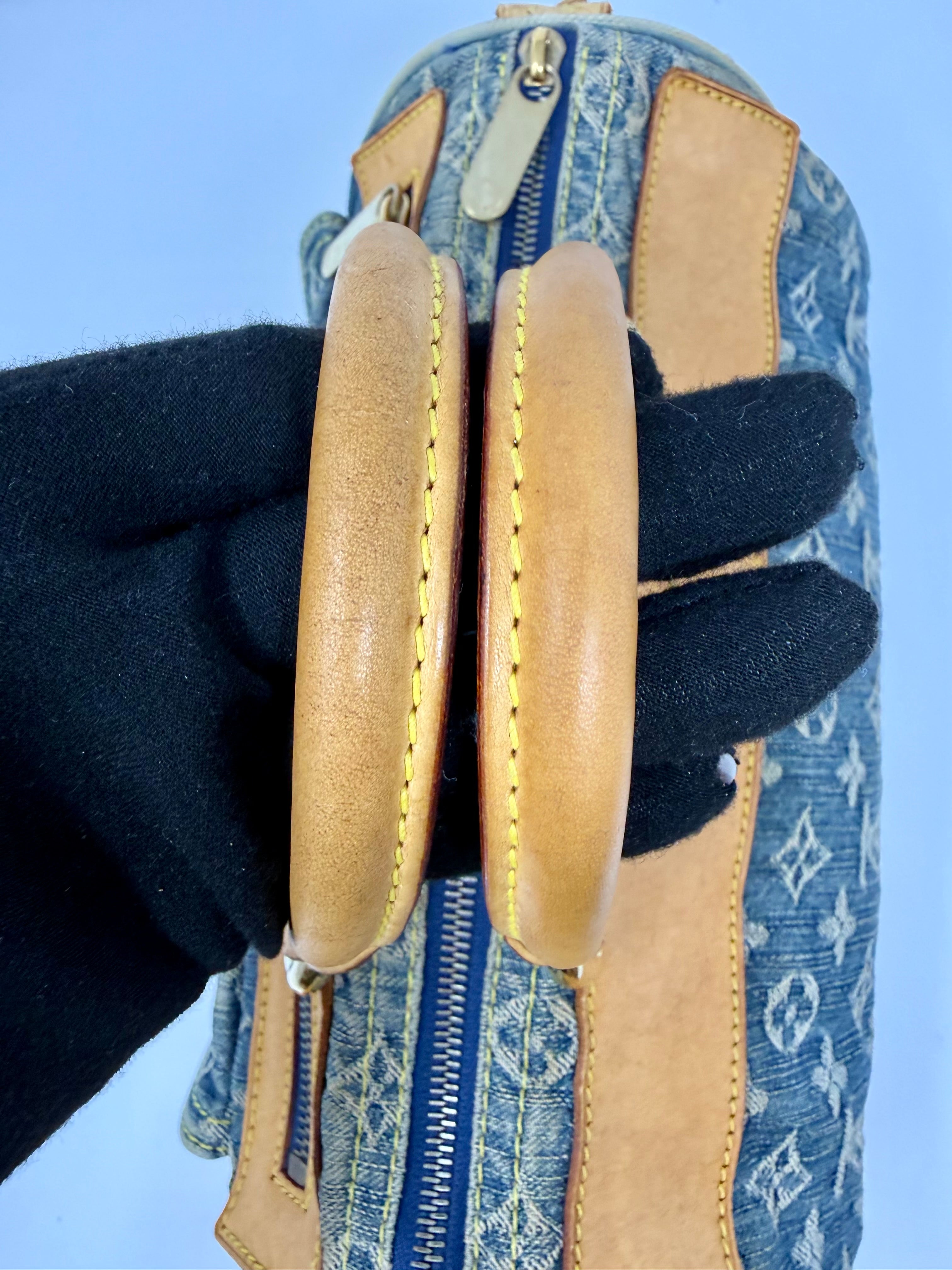 Louis Vuitton Neo Speedy Denim - Vintage 2005