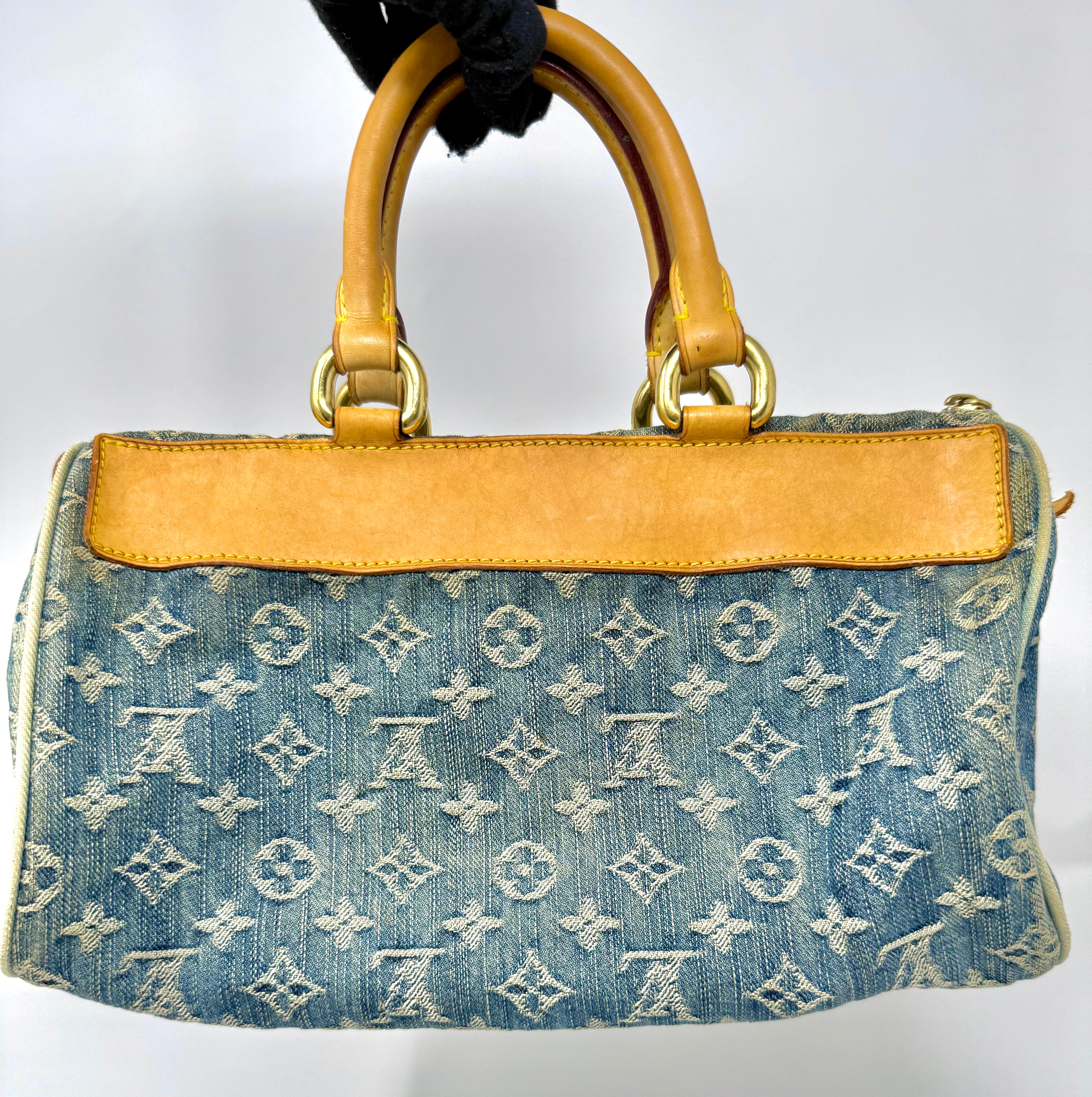 Louis Vuitton Neo Speedy Denim - Vintage 2005