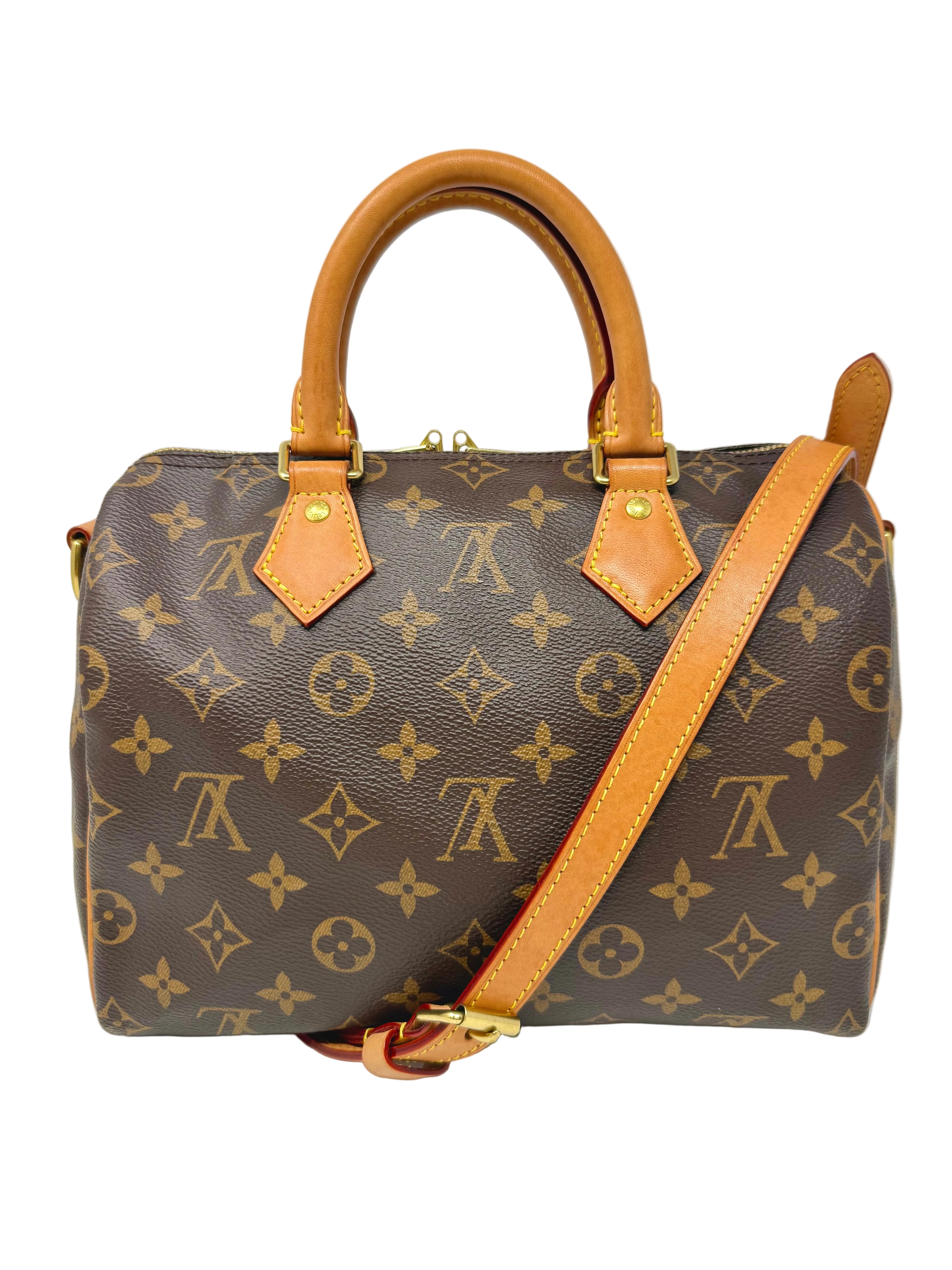 Louis Vuitton Speedy 25 Bandoulière – Monogram Canvas, Modern Version, Post 2021 (Microchipped)