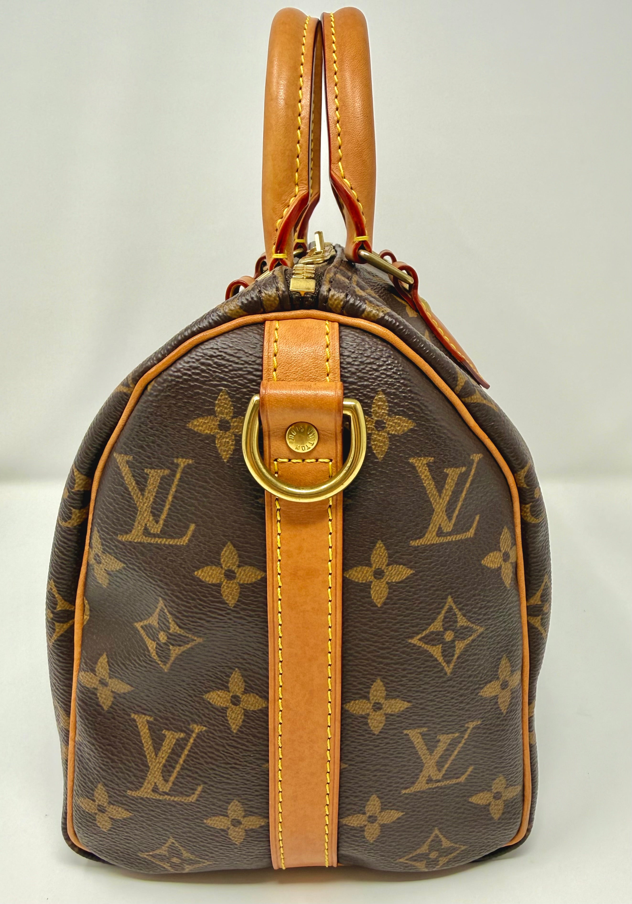 Louis Vuitton Speedy 25 Bandoulière – Monogram Canvas, Modern Version, Post 2021 (Microchipped)