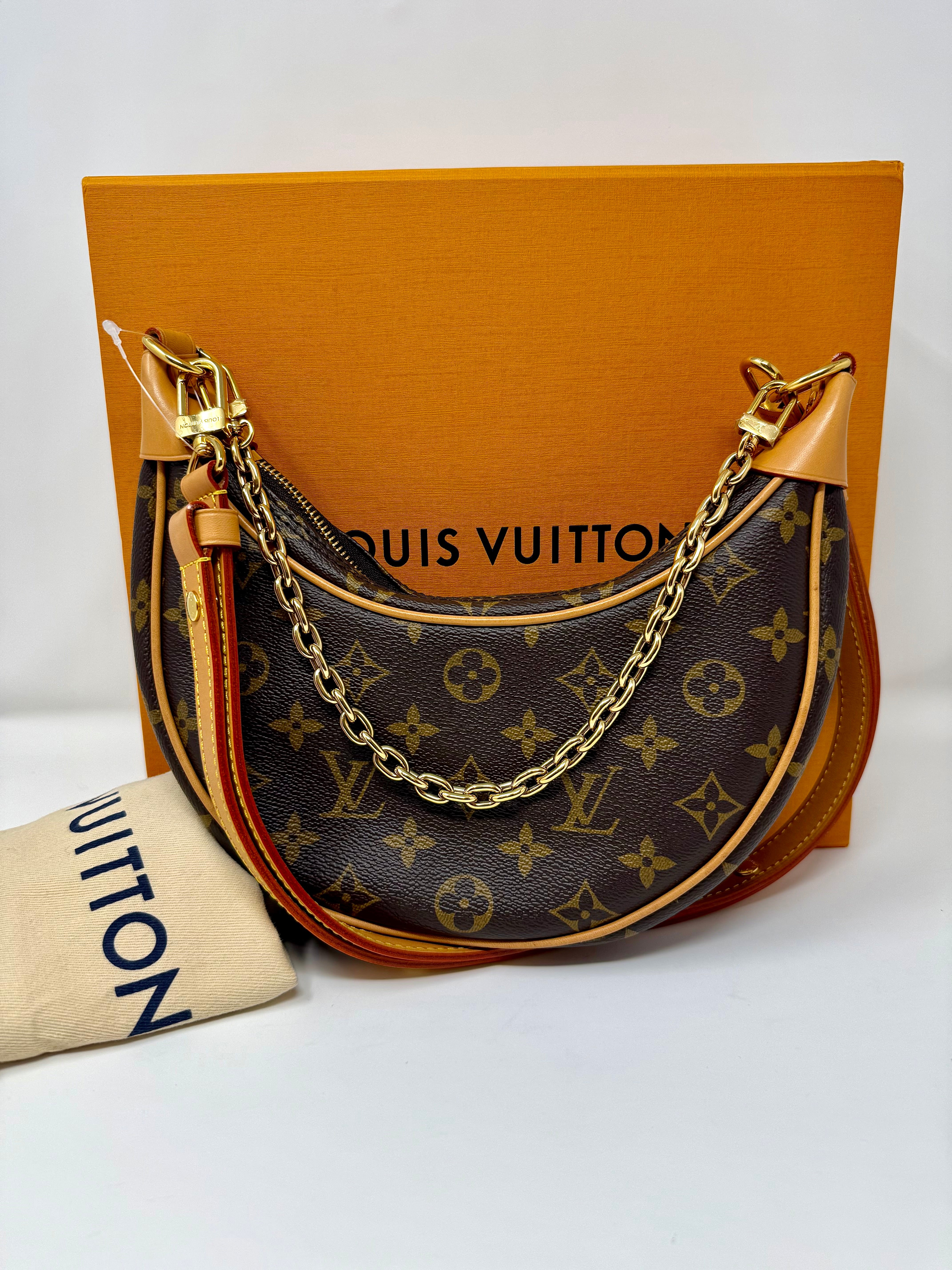 Louis Vuitton Loop Bag – Monogram Canvas, Gold Hardware, Full Set, Like New