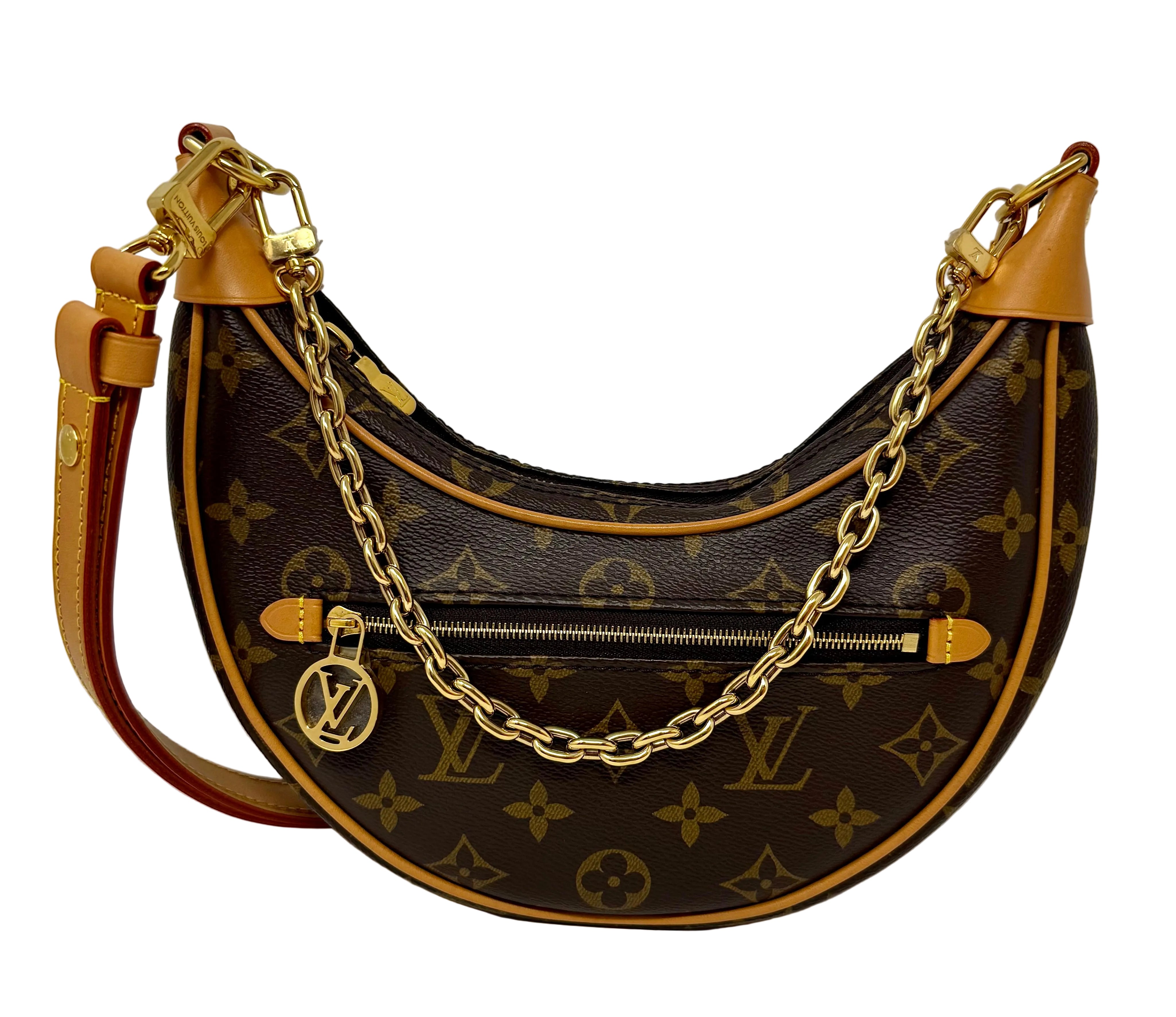 Louis Vuitton Loop Bag – Monogram Canvas, Gold Hardware, Full Set, Like New