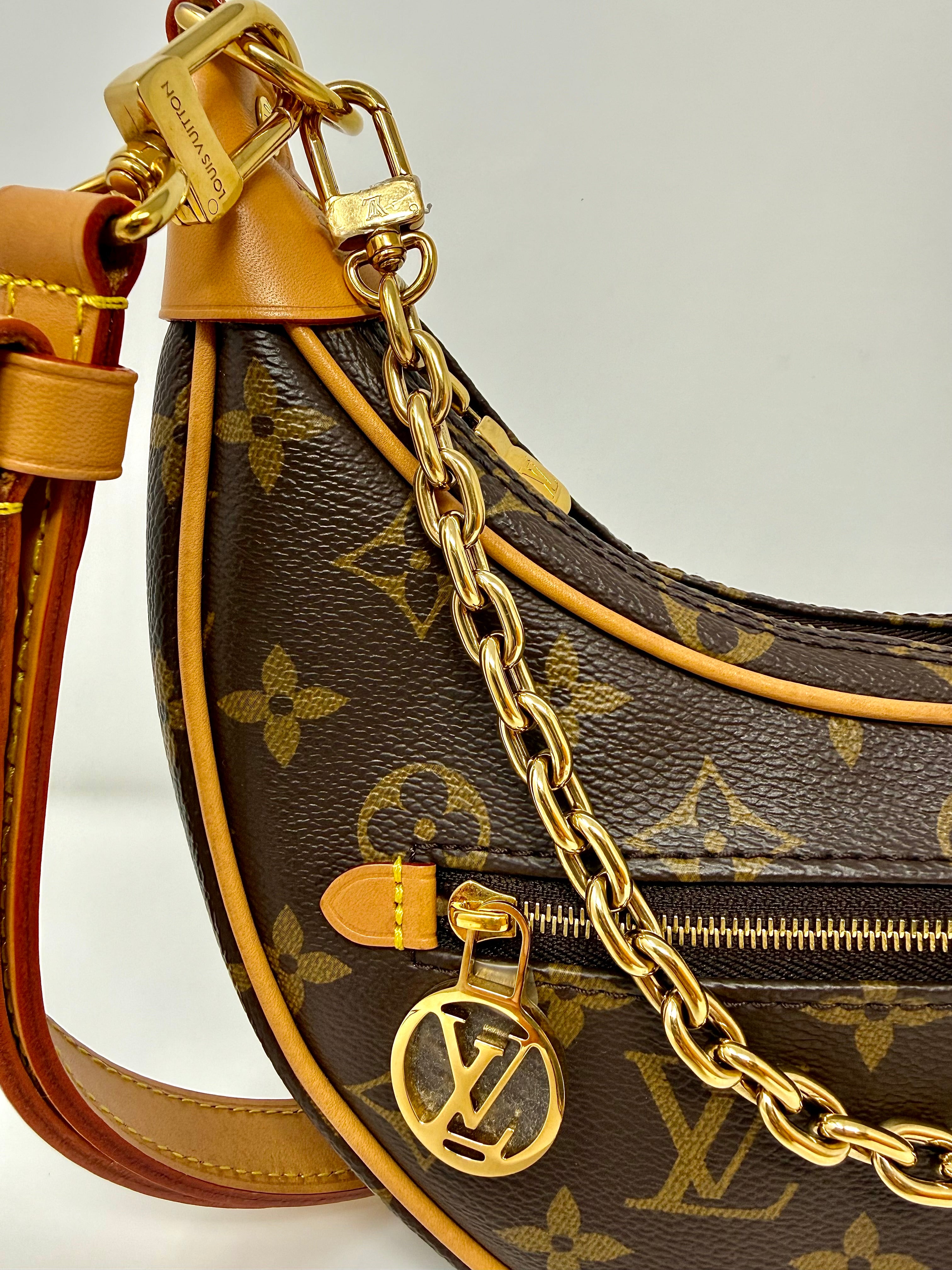 Louis Vuitton Loop Bag – Monogram Canvas, Gold Hardware, Full Set, Like New