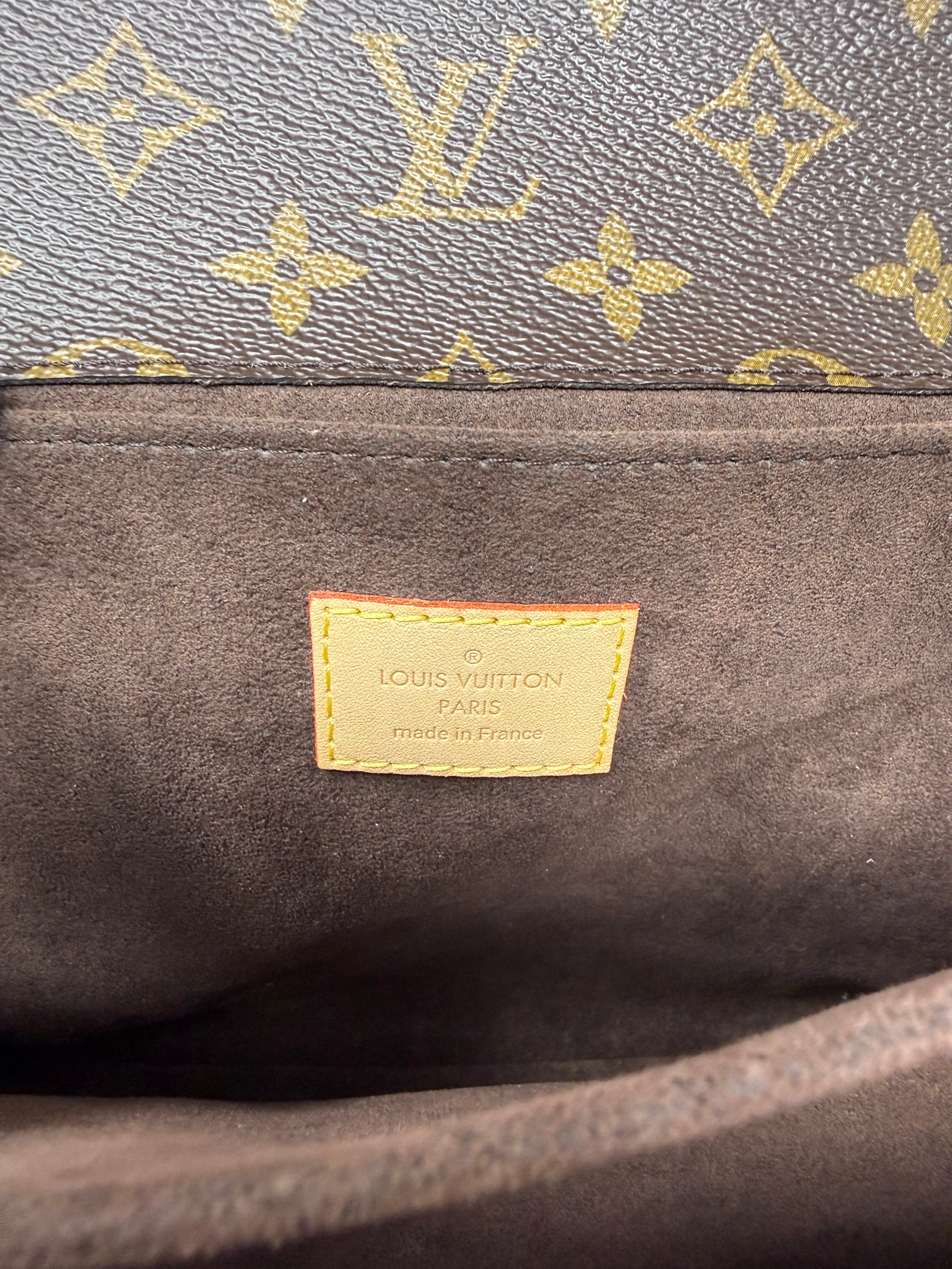 Louis Vuitton Pochette Métis – Monogram Canvas, Gold Hardware, Full Set, Nearly New