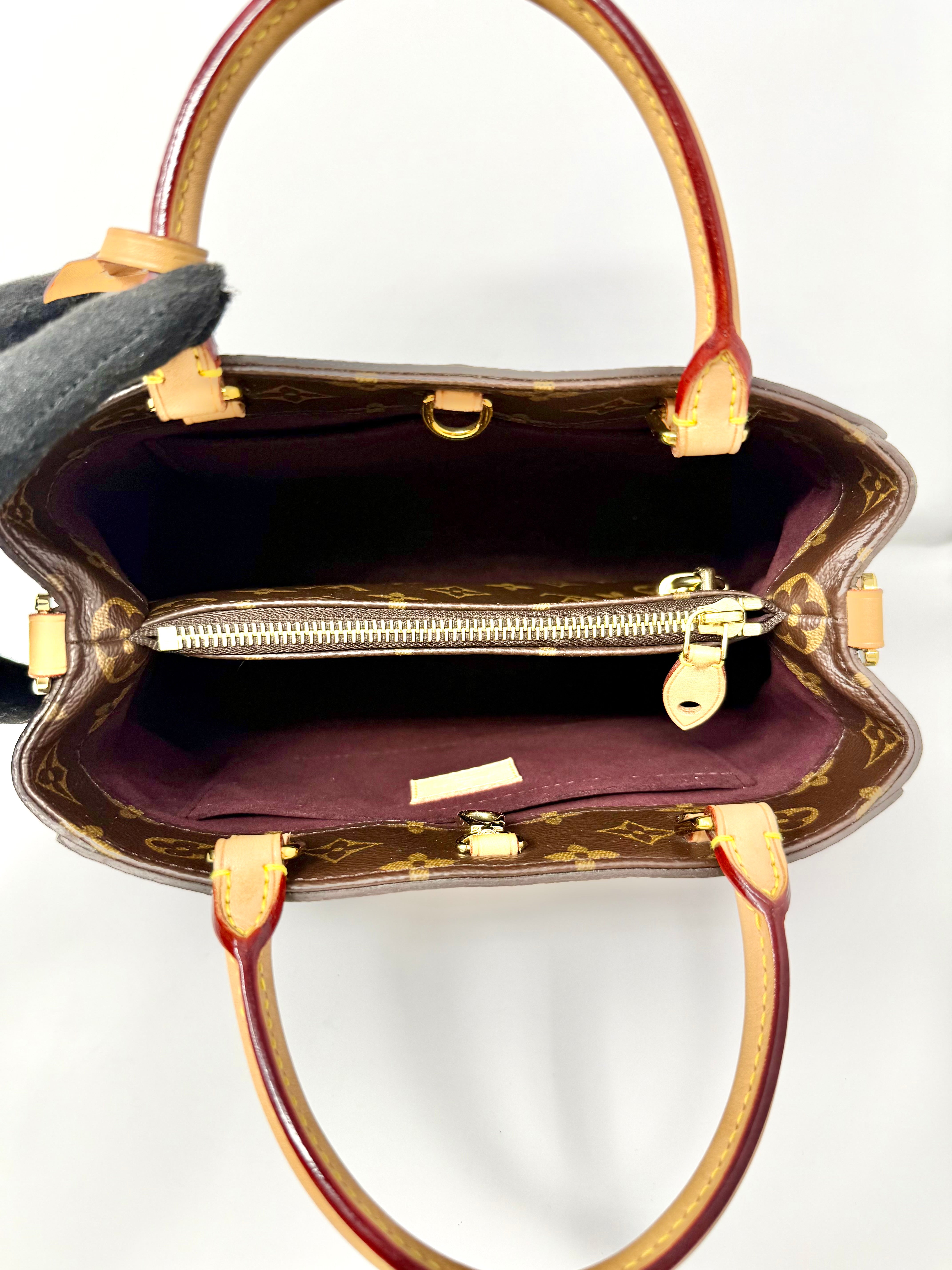 Louis Vuitton Montaigne BB – Monogram Canvas with Vachetta Leather Trim (2015)