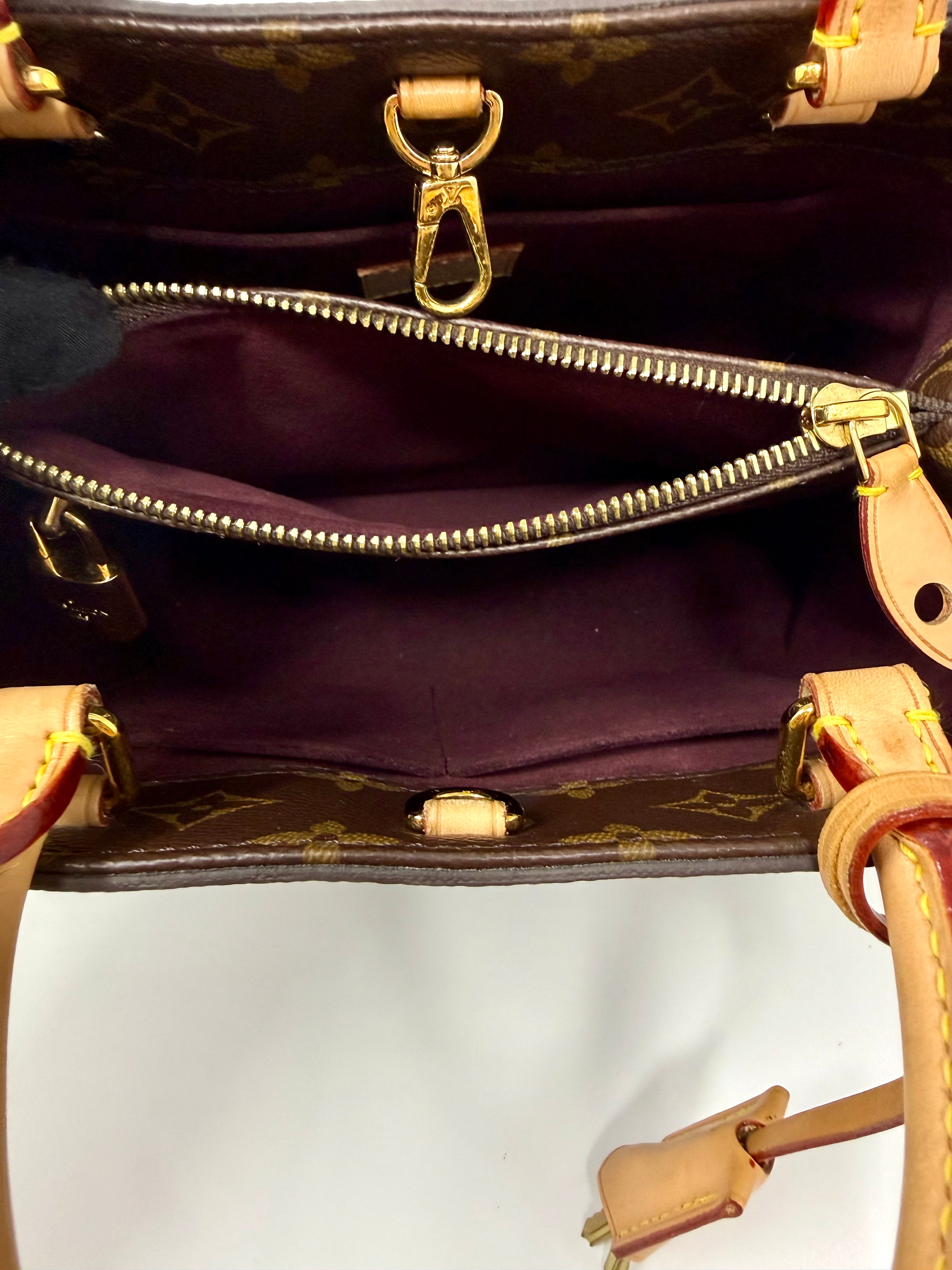 Louis Vuitton Montaigne BB – Monogram Canvas with Vachetta Leather Trim (2015)