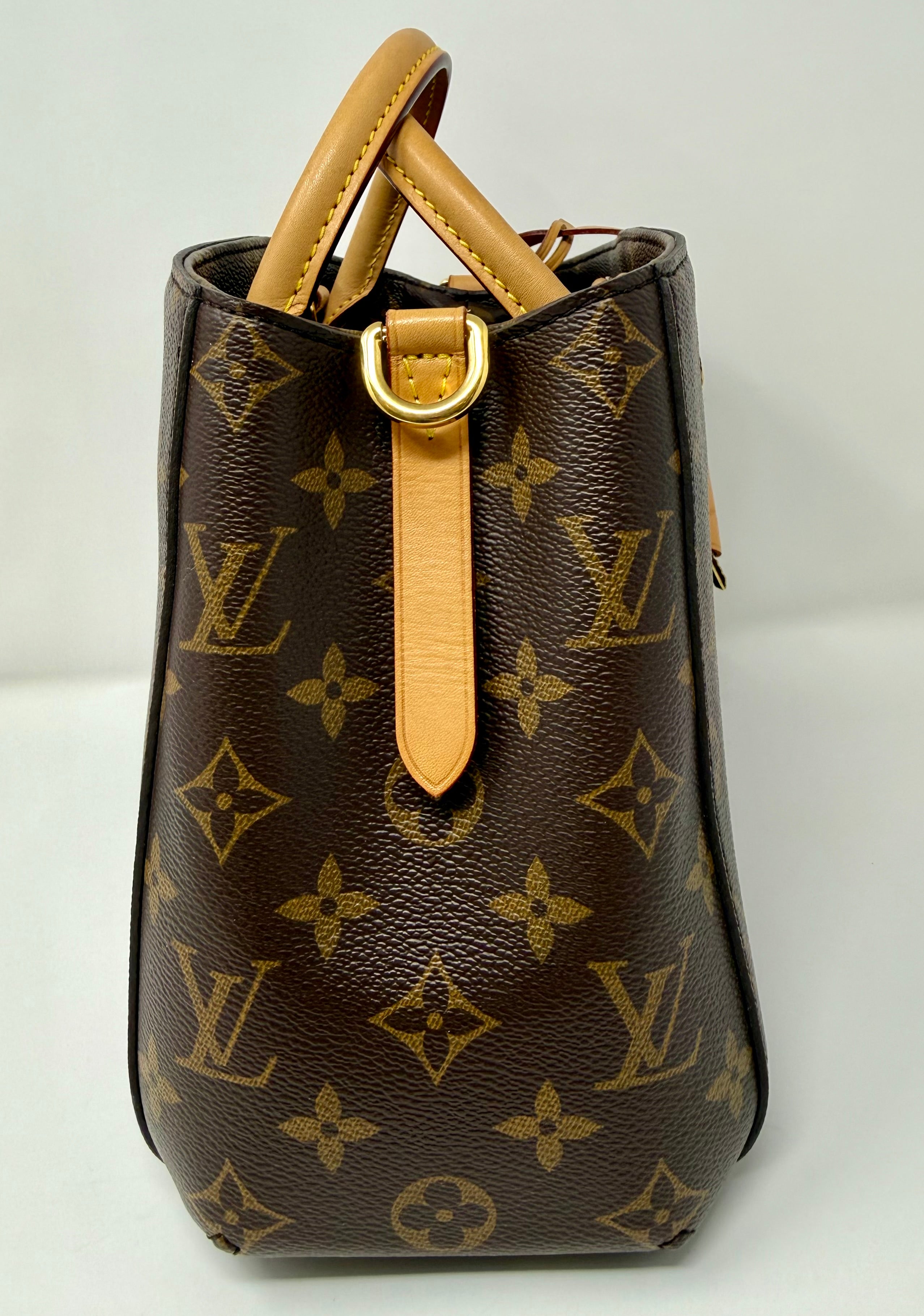 Louis Vuitton Montaigne BB – Monogram Canvas with Vachetta Leather Trim (2015)