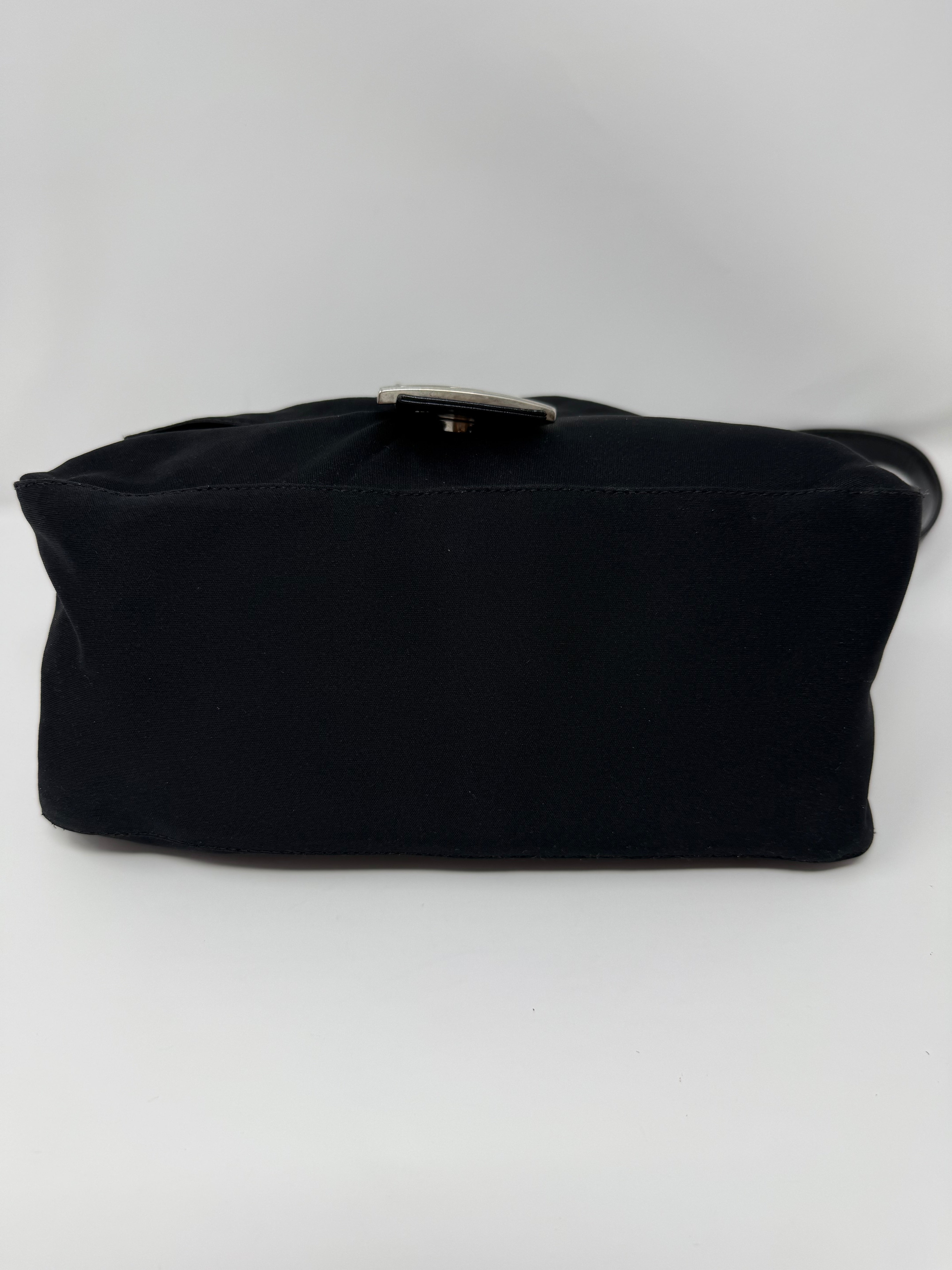 Fendi Neoprene Mama Baguette Shoulder Bag – Black, Vintage Y2K