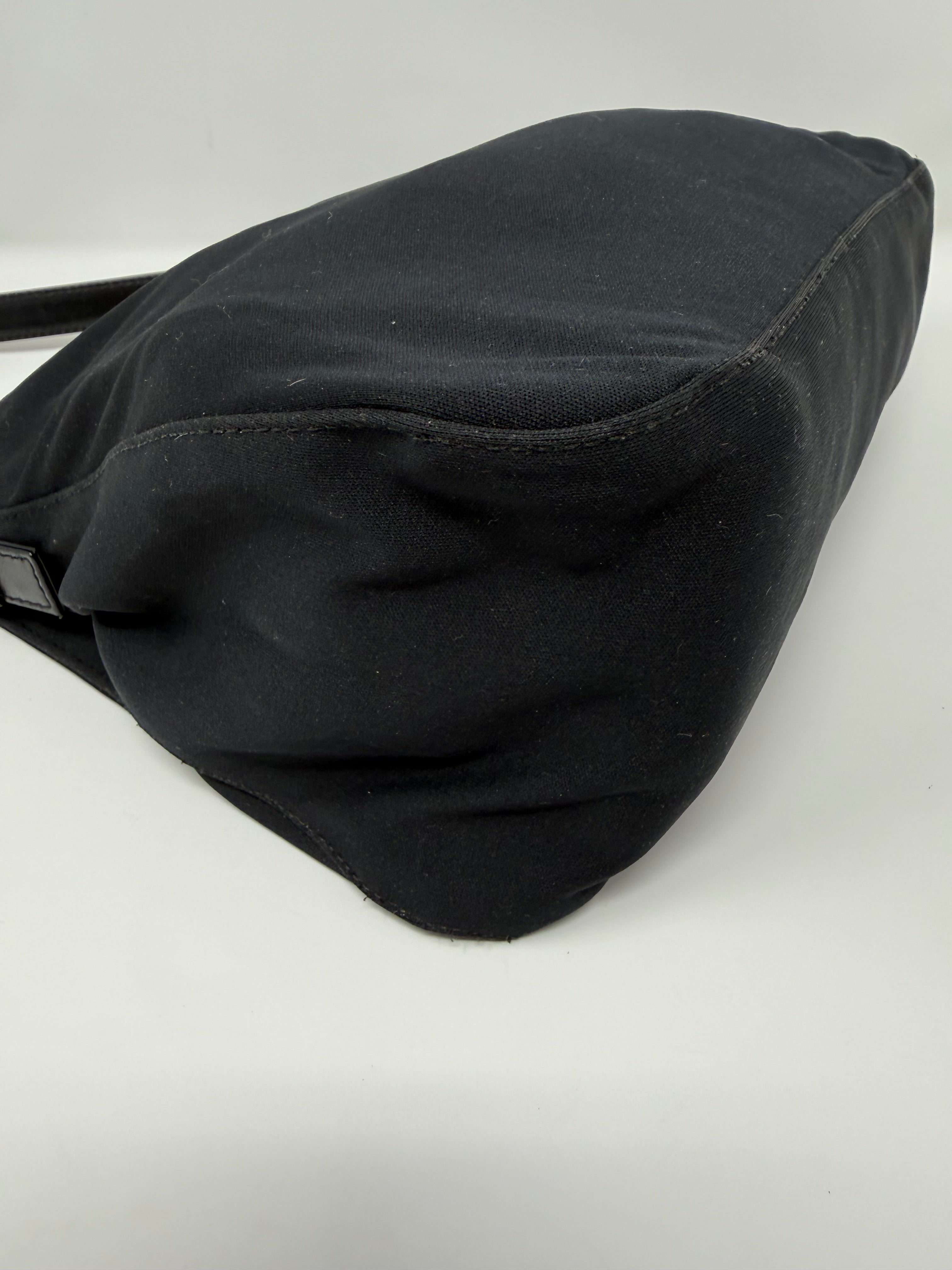 Fendi Neoprene Mama Baguette Shoulder Bag – Black, Vintage Y2K
