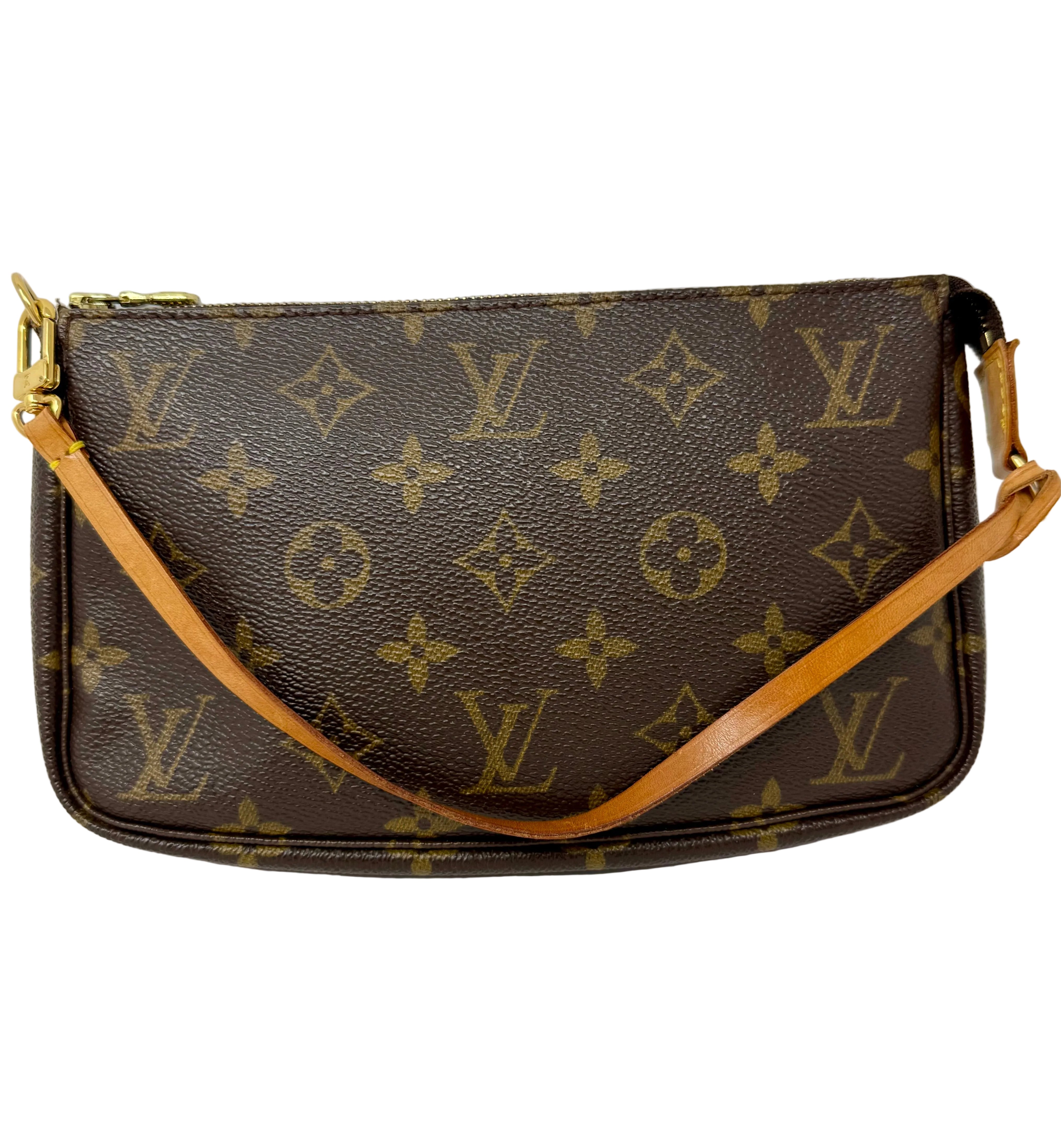 Louis Vuitton Pochette Accessoires Monogram Canvas Shoulder Bag | VI1001 | Year 2001