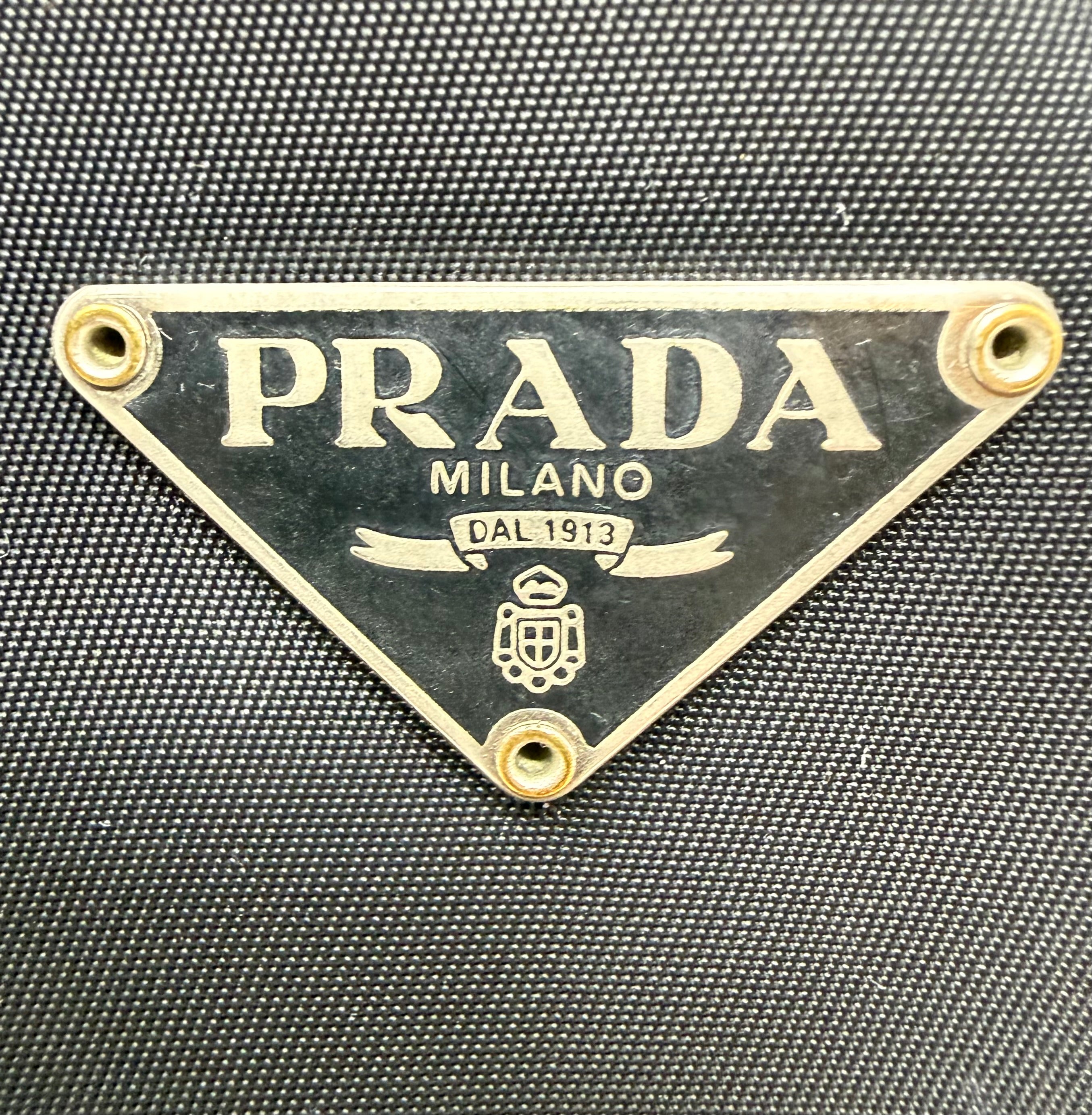 Prada Tessuto Nylon Sport Mini Shoulder Bag Black